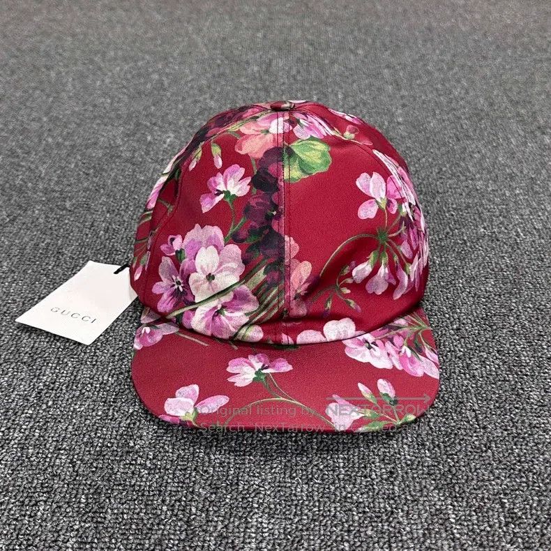 Gucci Gucci SizeL Floral cap Size ONE SIZE - 1 Thumbnail