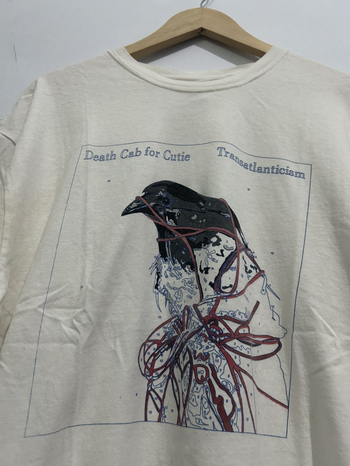 American Apparel × Band Tees Death Cab For Cutie 2000s Transatlanticsm Band Tee Size US XL / EU 56 / 4 - 2 Thumbnail