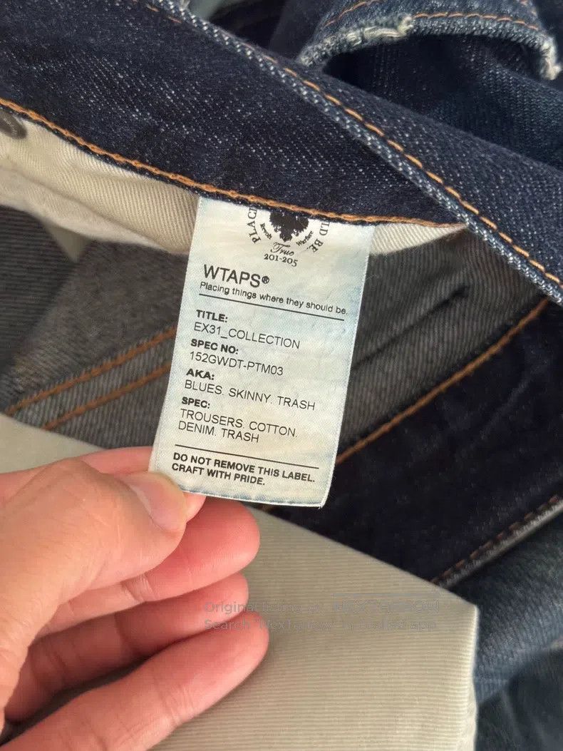 Wtaps Wtaps Water damage to jeans Size US 38 / EU 54 - 9 Thumbnail