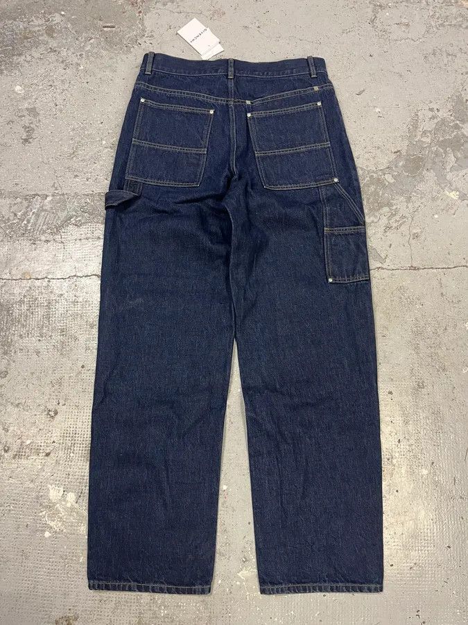 Givenchy × Vintage SS2024 Givenchy 4G Cargo Denim Brut Carpenter Jeans Size US 34 / EU 50 - 5 Thumbnail