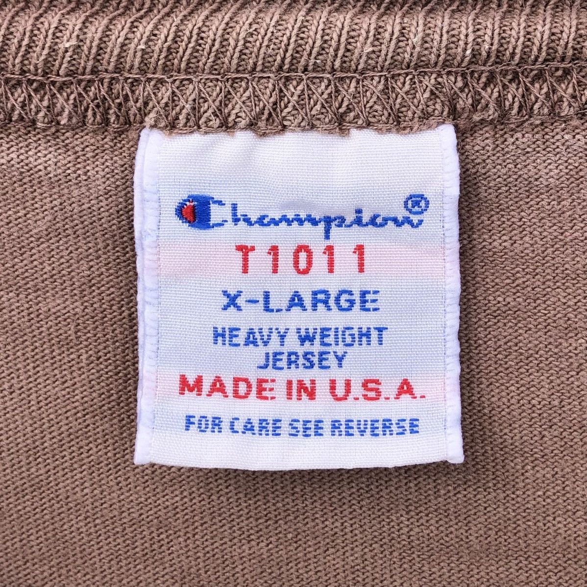 Champion Vintage Champion Sun Faded Pocket Brown Shirt Size US XL / EU 56 / 4 - 9 Thumbnail