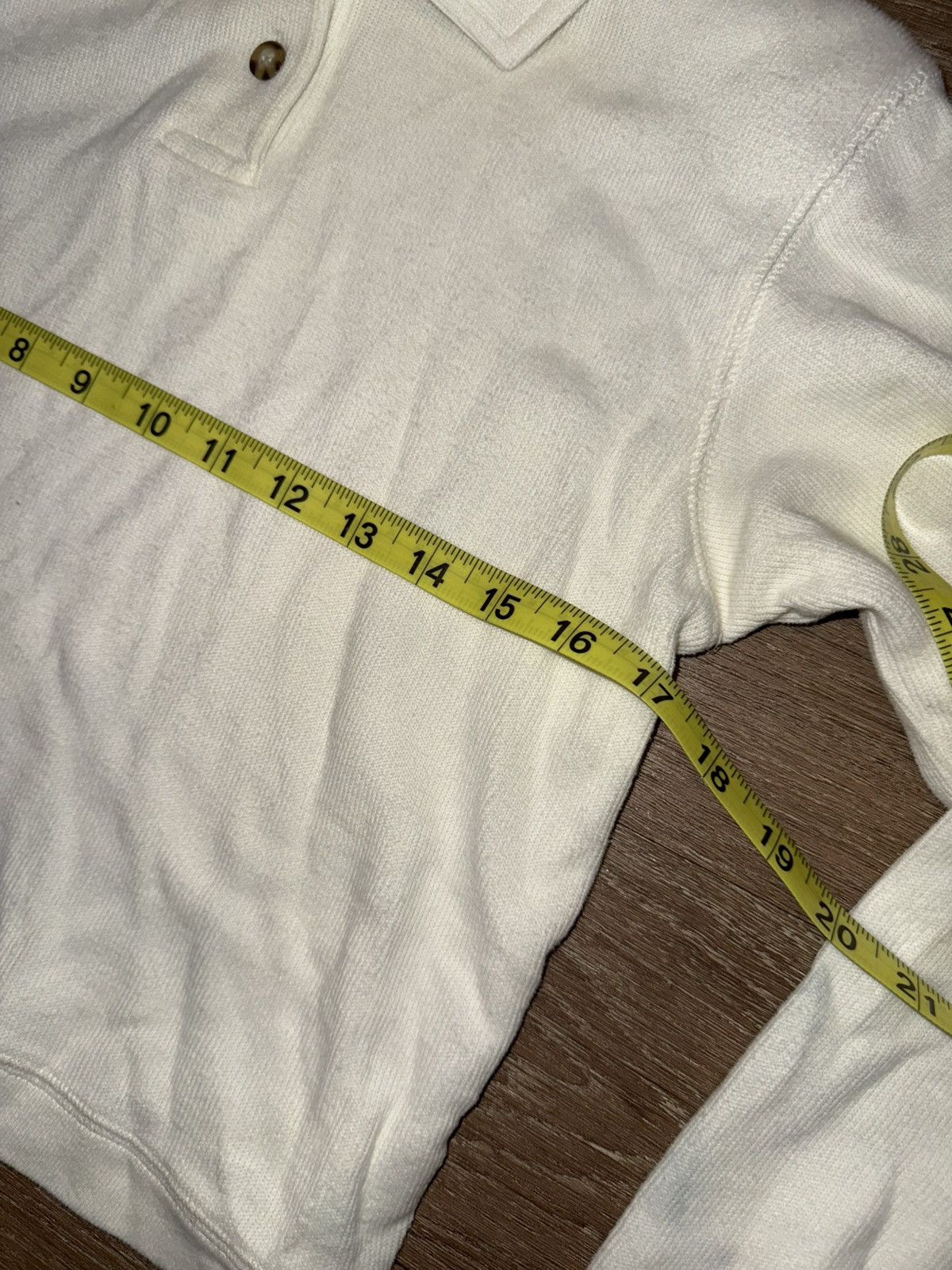 Vintage ***FINAL DROP***RARE 90s KNIT LONG SLEEVE BUTTON SHIRT S Size US XS / EU 42 / 0 - 2 Thumbnail