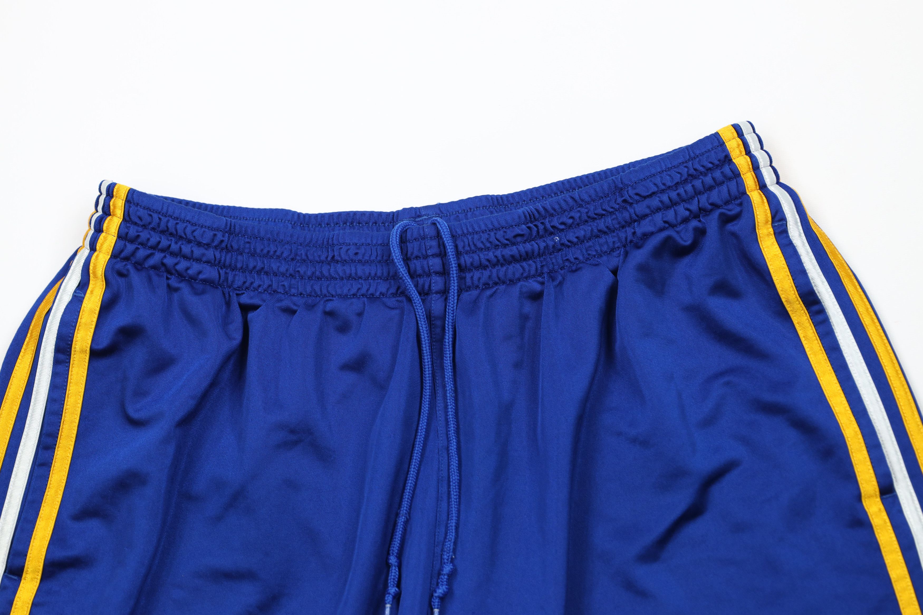 Adidas × Vintage Vintage Y2K Adidas Dazzle Striped Basketball Gym Shorts Size US 38 / EU 54 - 2 Thumbnail