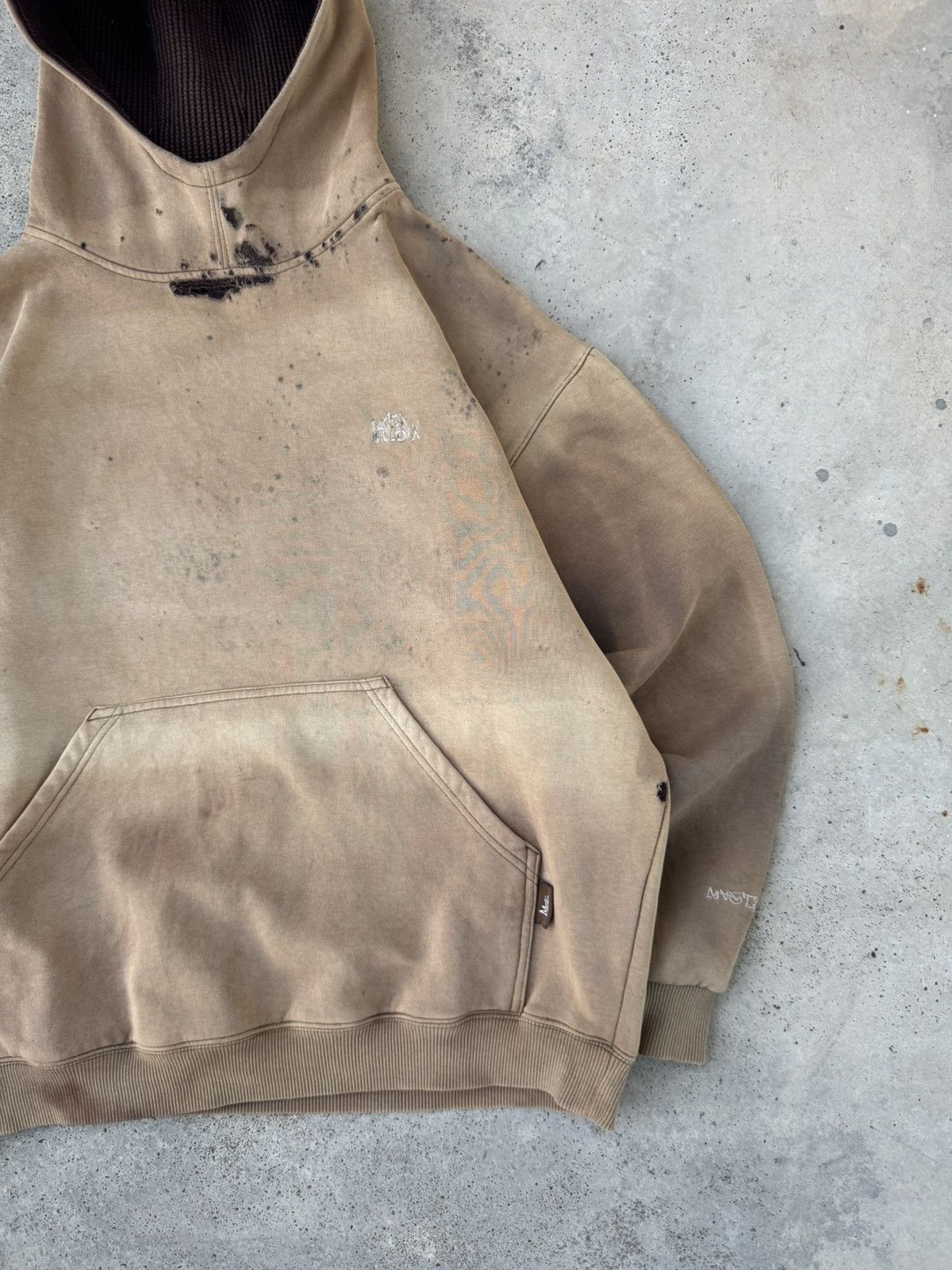 Vintage Distressed Vintage Y2K Sun Faded Masterx Hoodie Size US XXL / EU 58 / 5 - 5 Thumbnail