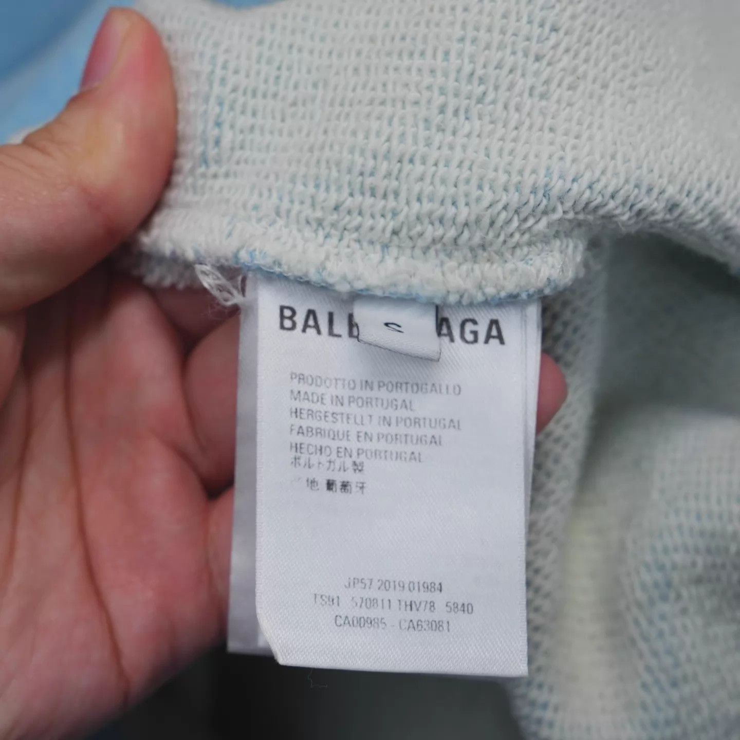 Balenciaga Balenciaga Logo Print Sweatshirt Size S 99 Size S / US 4 / IT 40 - 5 Thumbnail