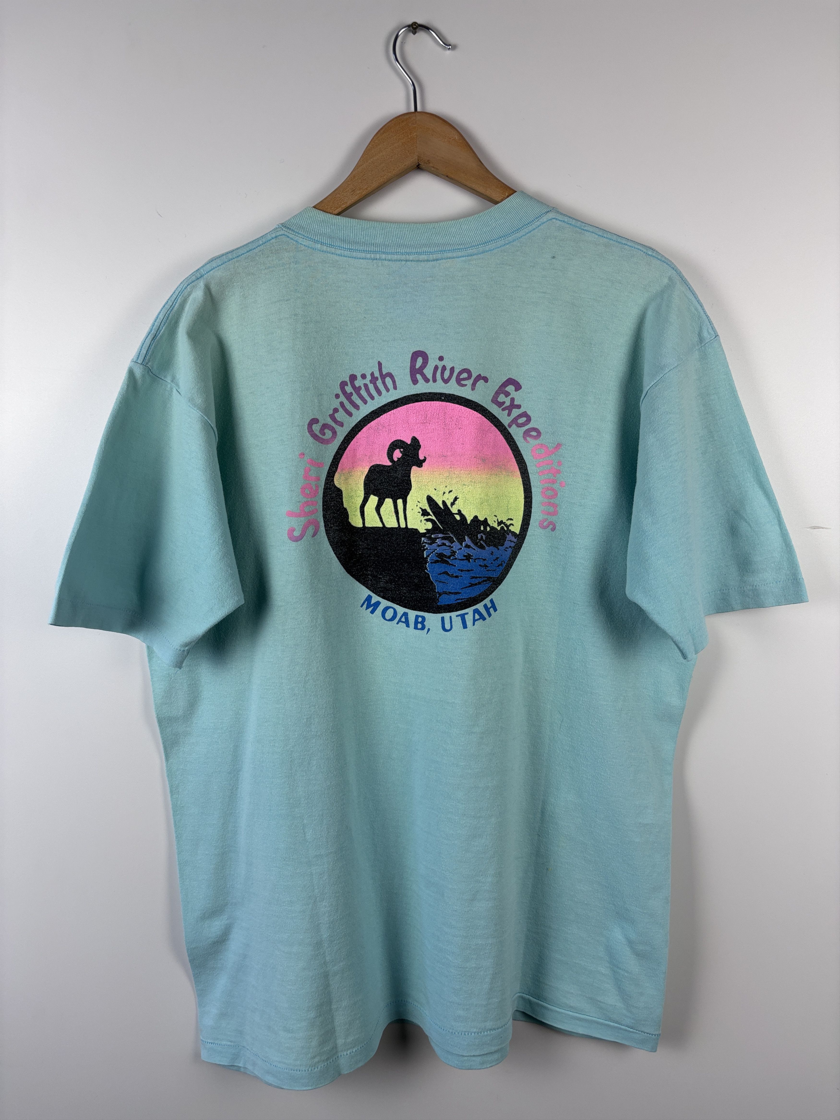 Vintage Westwater Canyon Sheri Griffith River Expeditions T-Shirt Size US XL / EU 56 / 4 - 6 Thumbnail