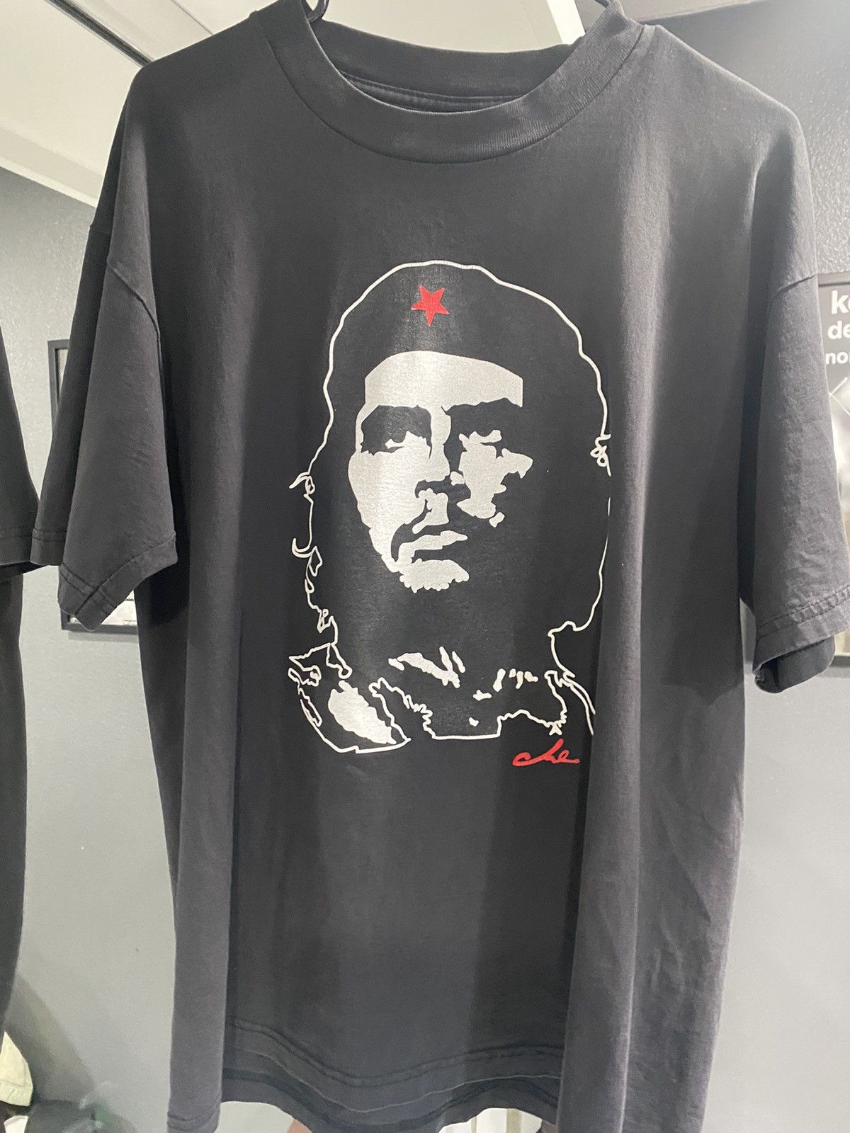 image of Che Guevara Vintage T Shirt in Black, Men's (Size XL)