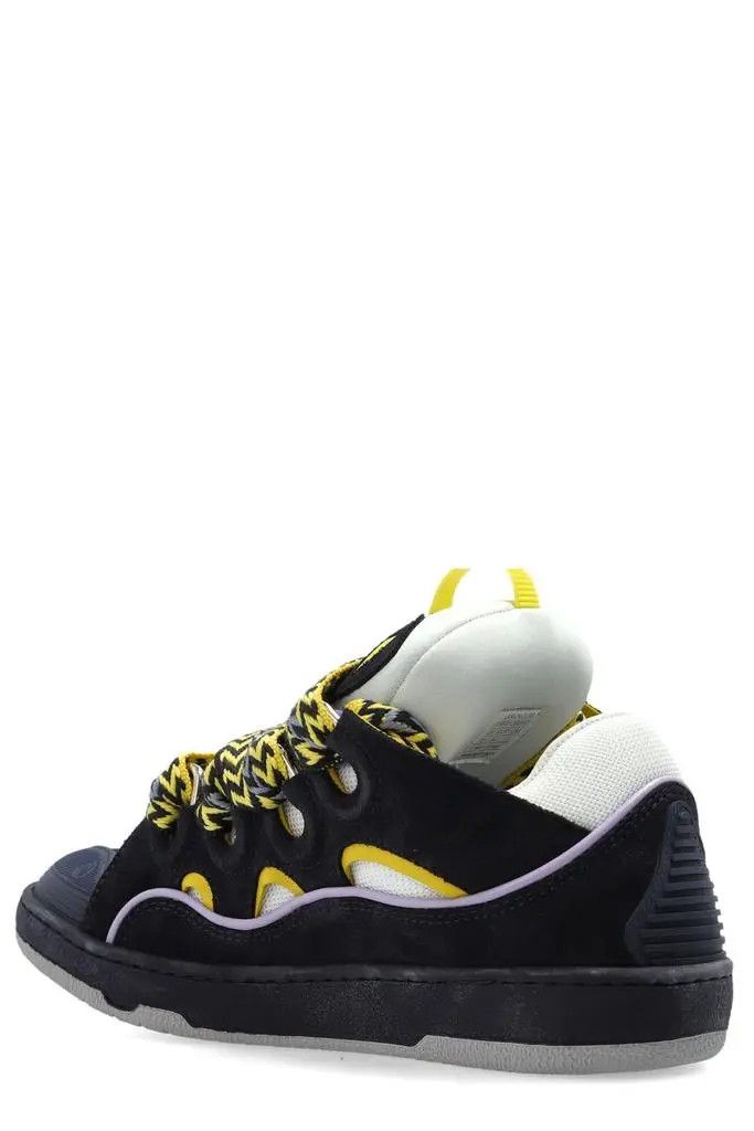 Lanvin os11x0526 Curb Lace-Up Sneakers in Multicolor Size US 8 / IT 38 - 3 Thumbnail