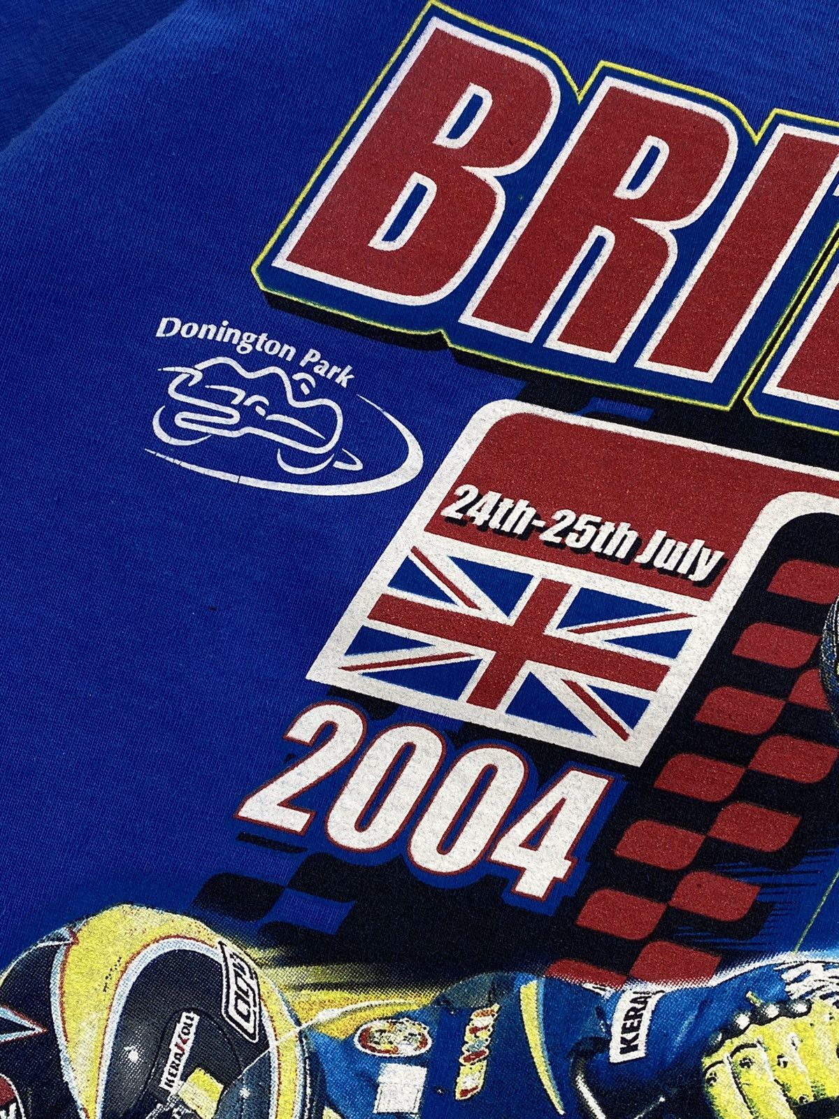 Vintage Vintage 2014 British Grand Prix Racing T-Shirt Size US S / EU 44-46 / 1 - 7 Thumbnail
