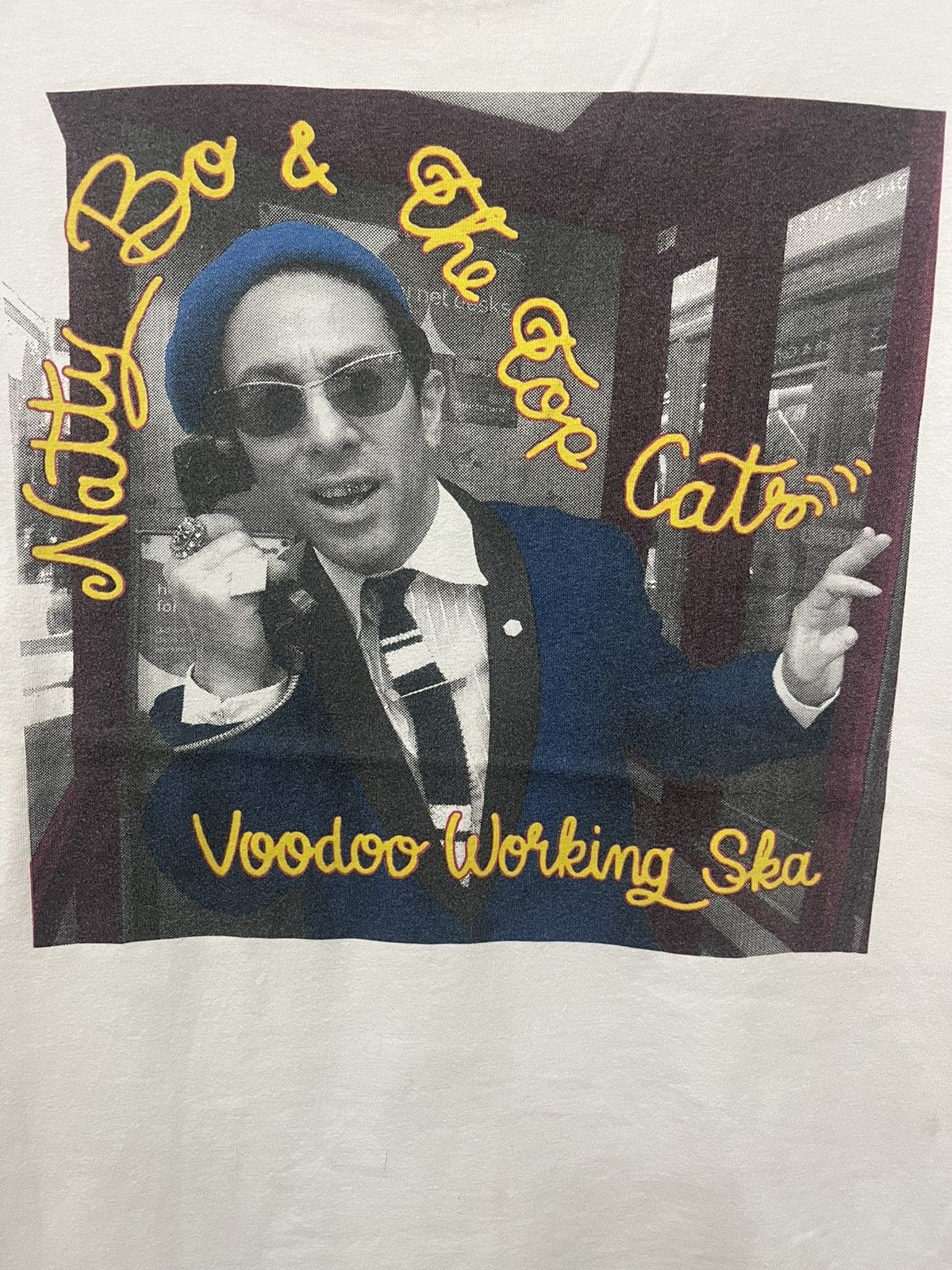 Band Tees × Vintage Vintage 90’s Natty Bo And The Top Cats Band Tee Size US L / EU 52-54 / 3 - 2 Thumbnail