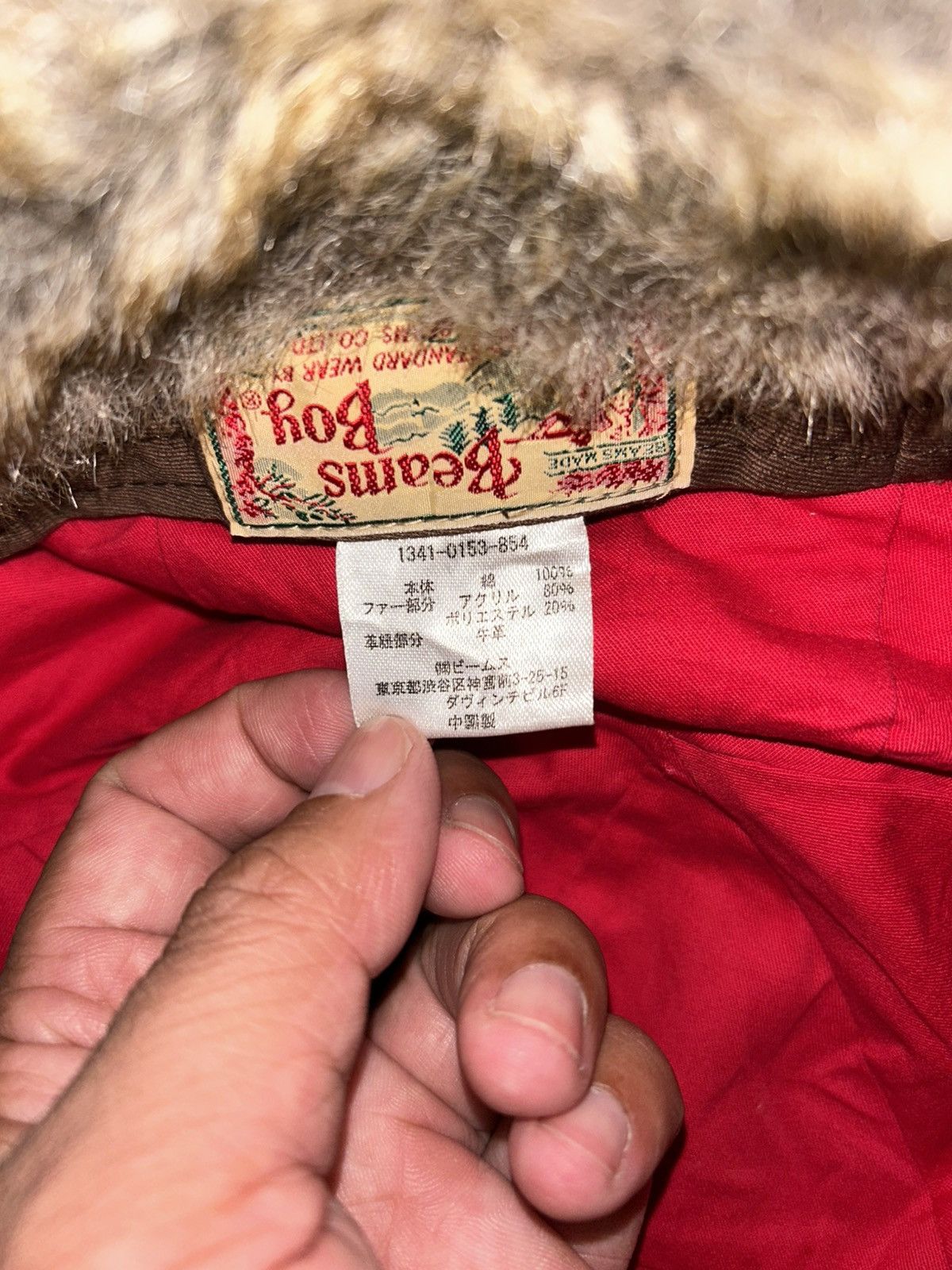 Beams Japan Beams Boy Fur Earflap Cap Size ONE SIZE - 12 Thumbnail