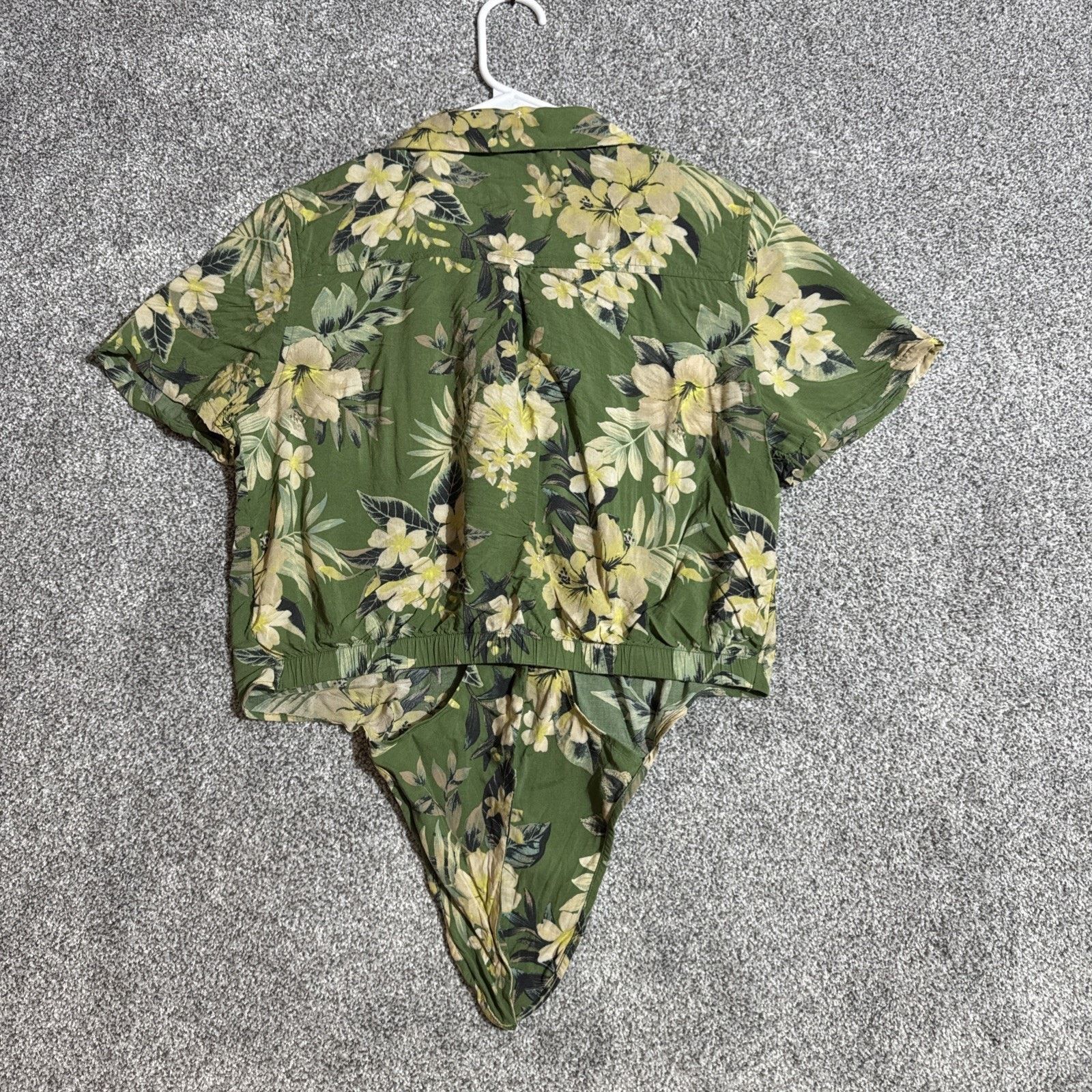 American Eagle Outfitters American Eagle Bodysuit Women S Boho Tropical Floral Chic Size S / US 4 / IT 40 - 6 Thumbnail