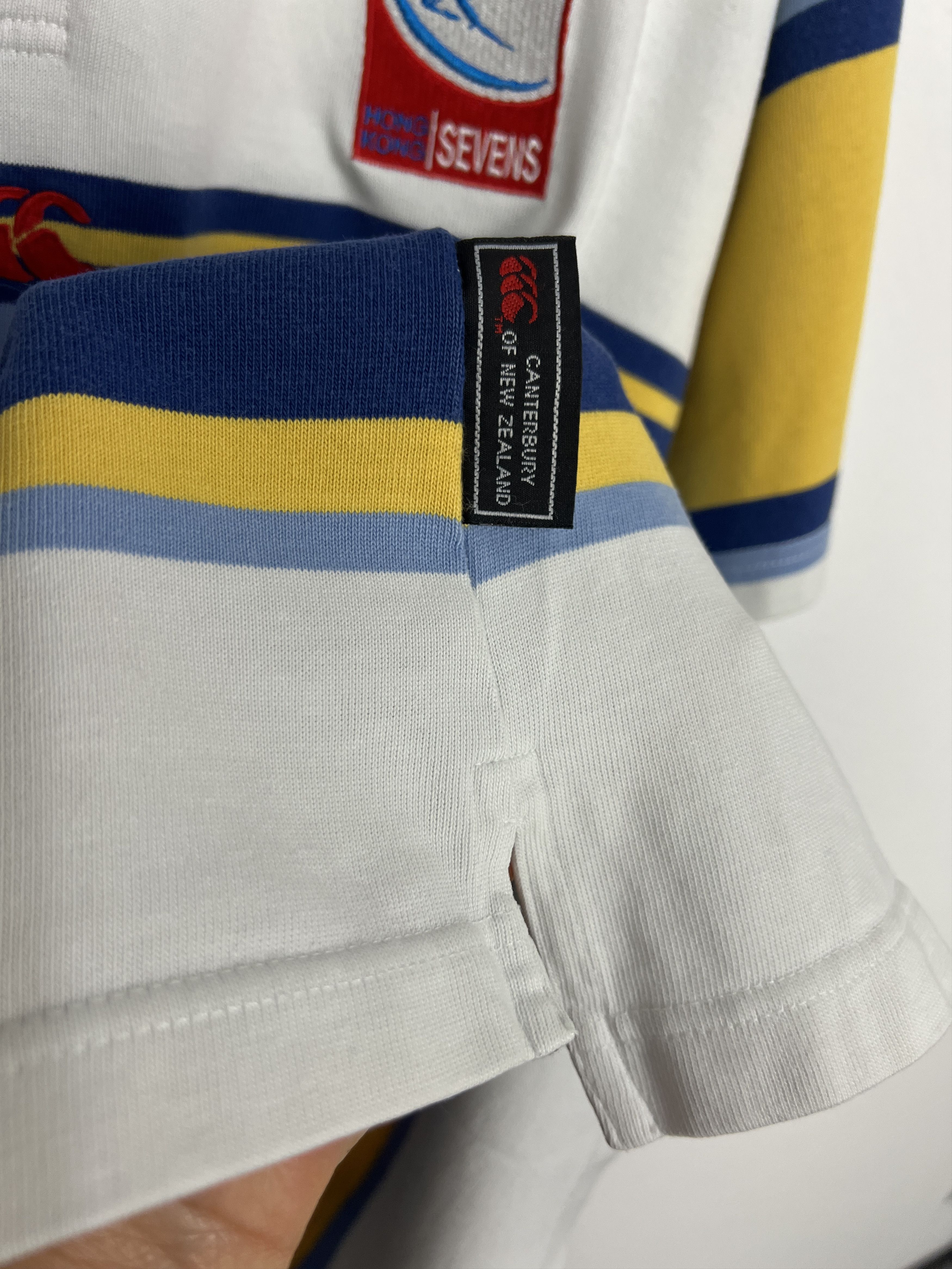Canterbury of New Zealand Vintage Hong Kong Sevens Rugby Union Jersey Trikot Rare Size US M / EU 48-50 / 2 - 4 Thumbnail