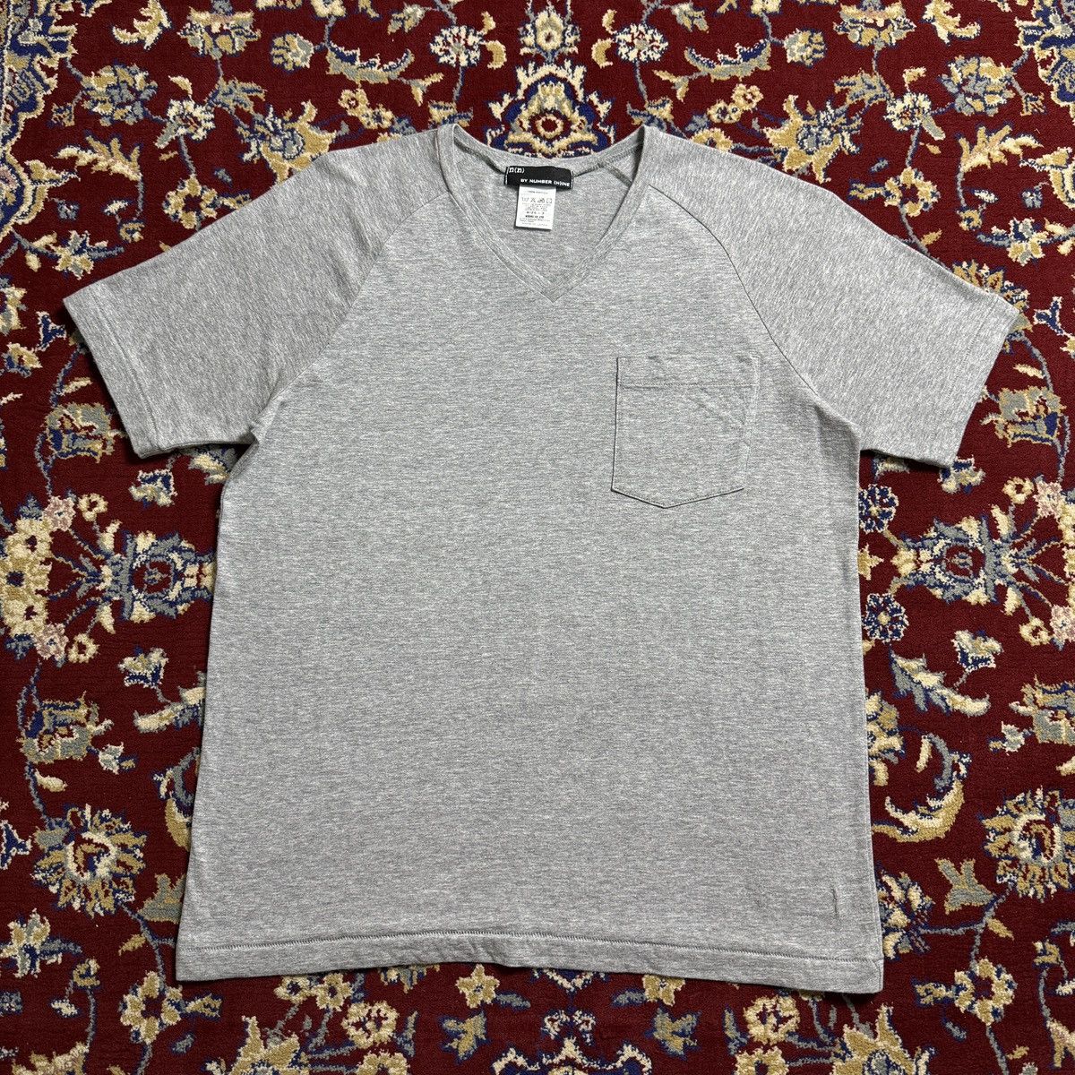 Number (N)ine n(n) by Number Nine Pocket Tee y2k tee Takahiro Miyashita Size US M / EU 48-50 / 2 - 2 Thumbnail
