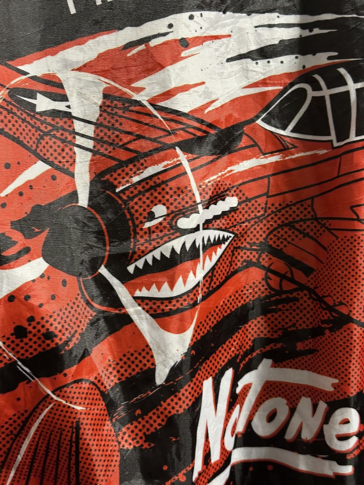 Japanese Brand Rare Vintage Bomber Warhawk Frontline Combat Notone USA Size US XL / EU 56 / 4 - 3 Thumbnail