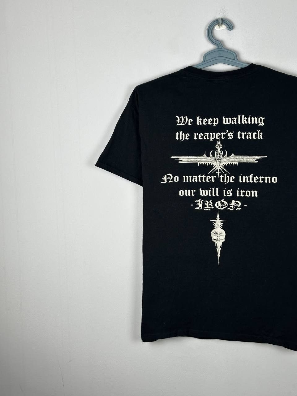 Band Tees Slaughter Messiah "Cursed To The Pyre" Hardcore Band T Shirt Size US L / EU 52-54 / 3 - 7 Thumbnail