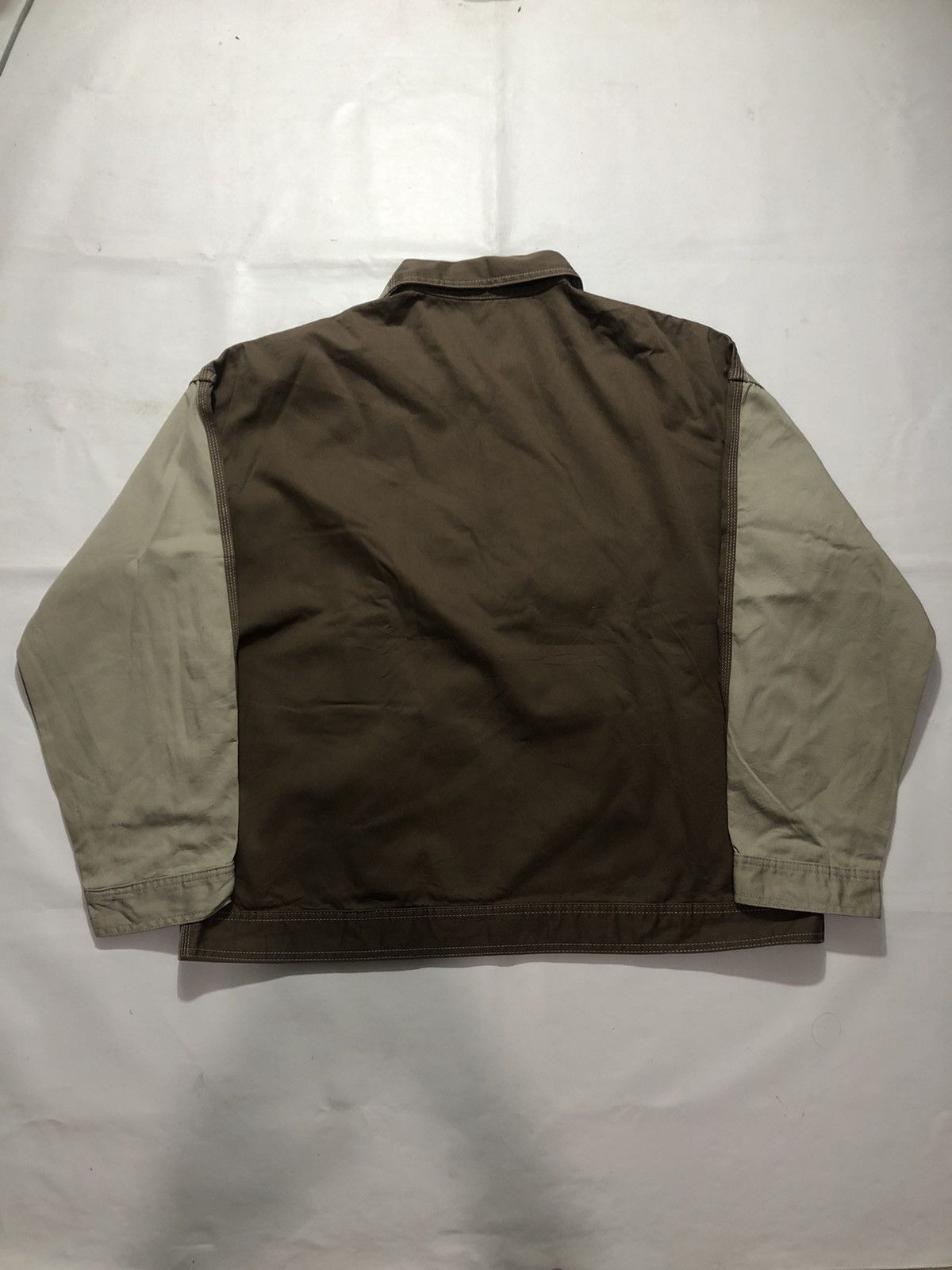 Japanese Brand × Maison MIHARA YASUHIRO Miharayasuhiro Two Toned Work Jacket Size US XL / EU 56 / 4 - 2 Thumbnail