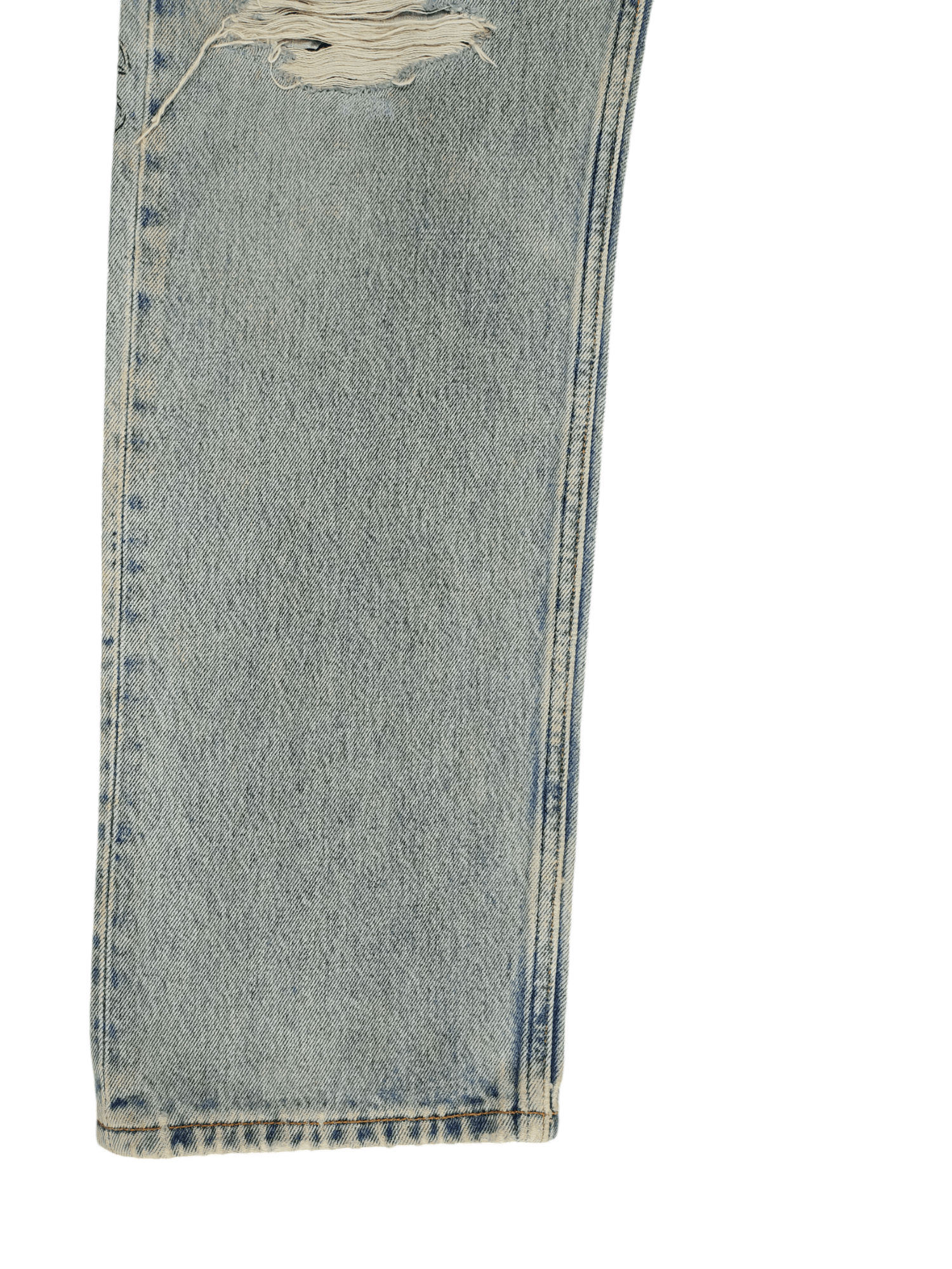 Levi's Vintage Levis 501 Japanese Script Dragon Print Distress Jean Size US 33 - 9 Thumbnail