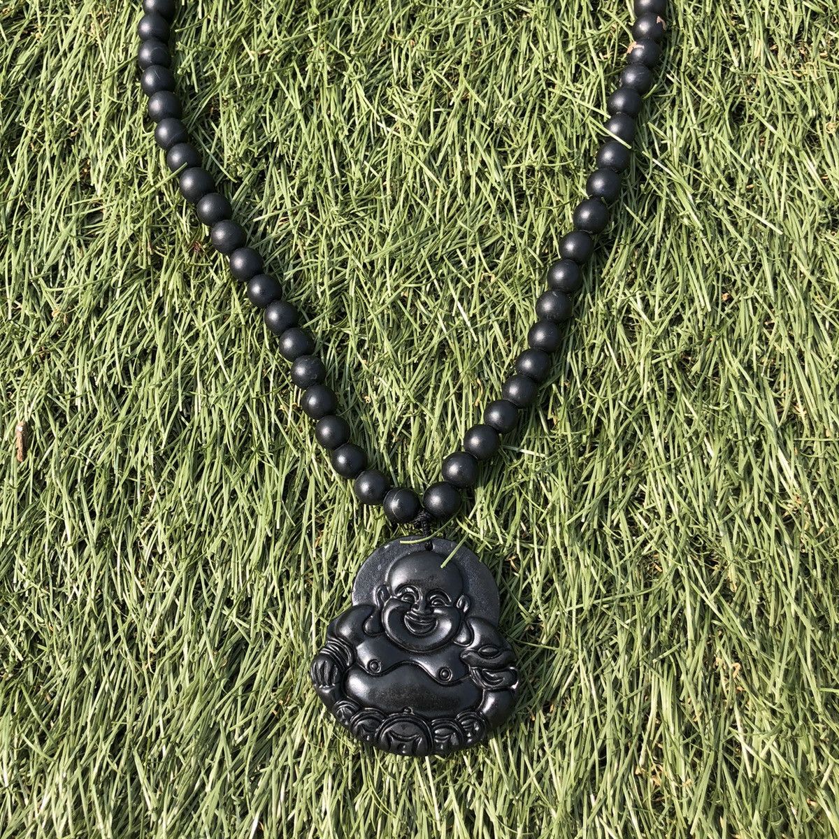 Vintage Buddha monk necklace Size ONE SIZE - 2 Thumbnail