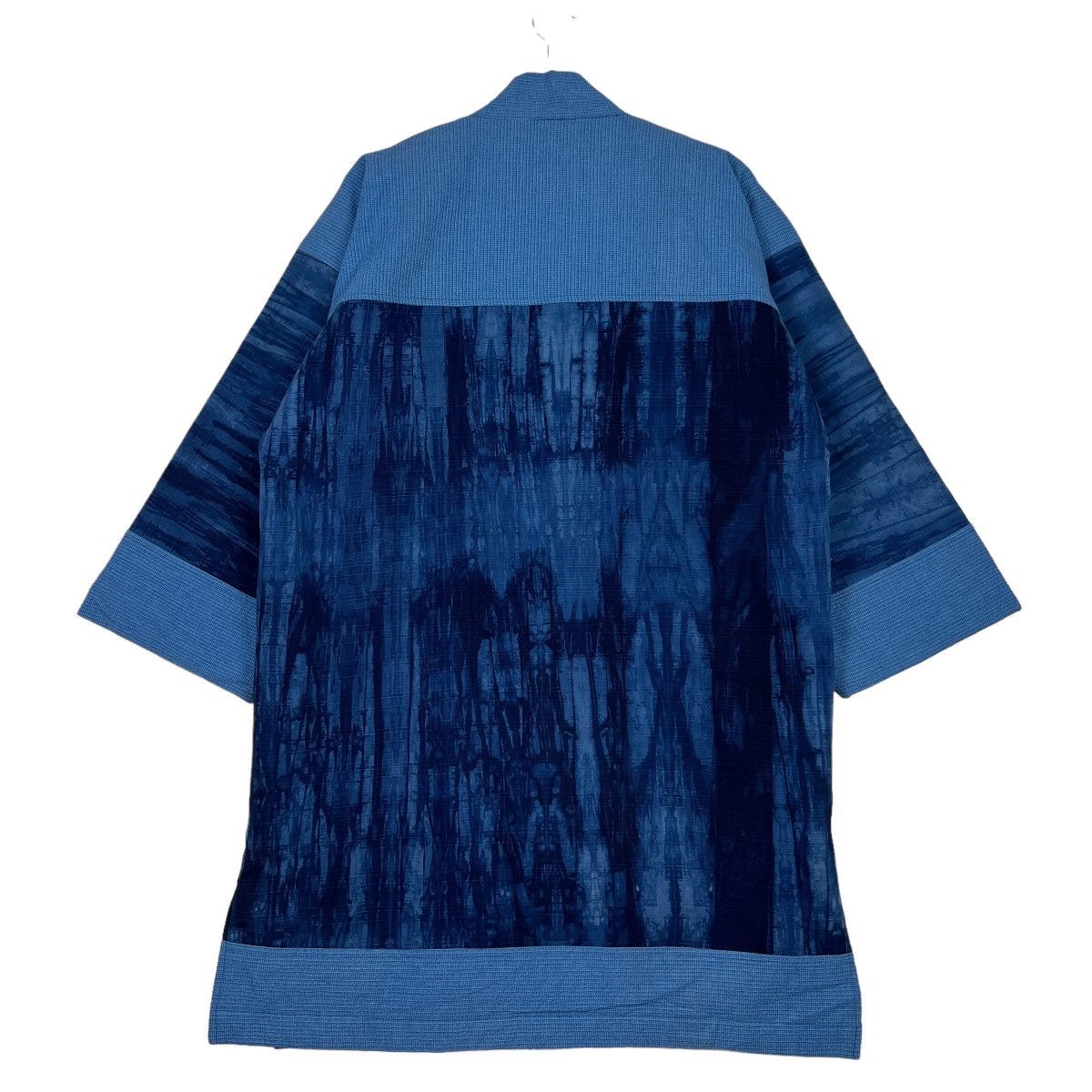 Indigo 🔥 80s VINTAGE INDIGO KIMONO HANTEN JACKET Size US L / EU 52-54 / 3 - 8 Thumbnail