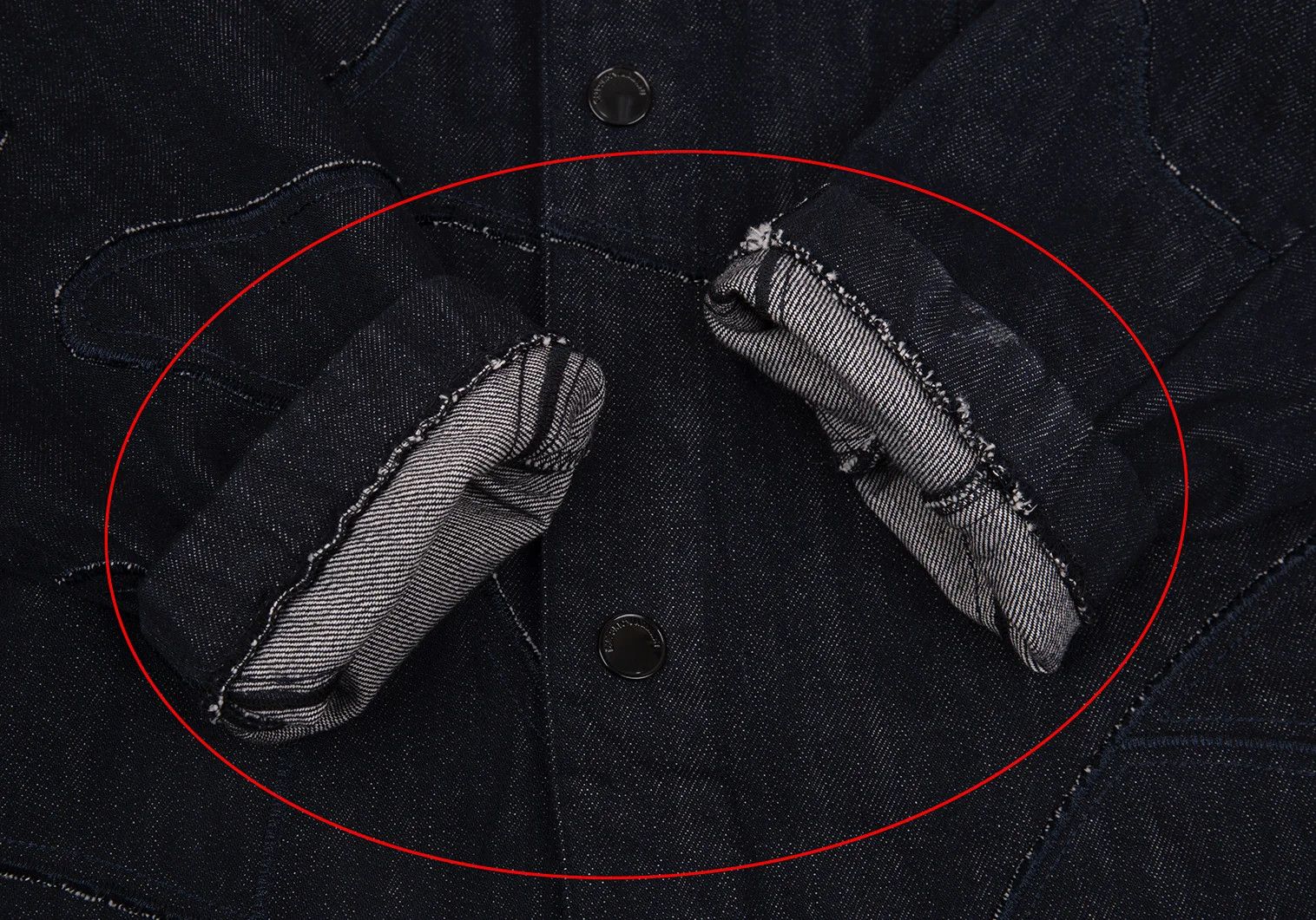Emporio Armani Patchwork Denim Coverall in Indigo Navy, Size 48 Size US M / EU 48-50 / 2 - 8 Thumbnail