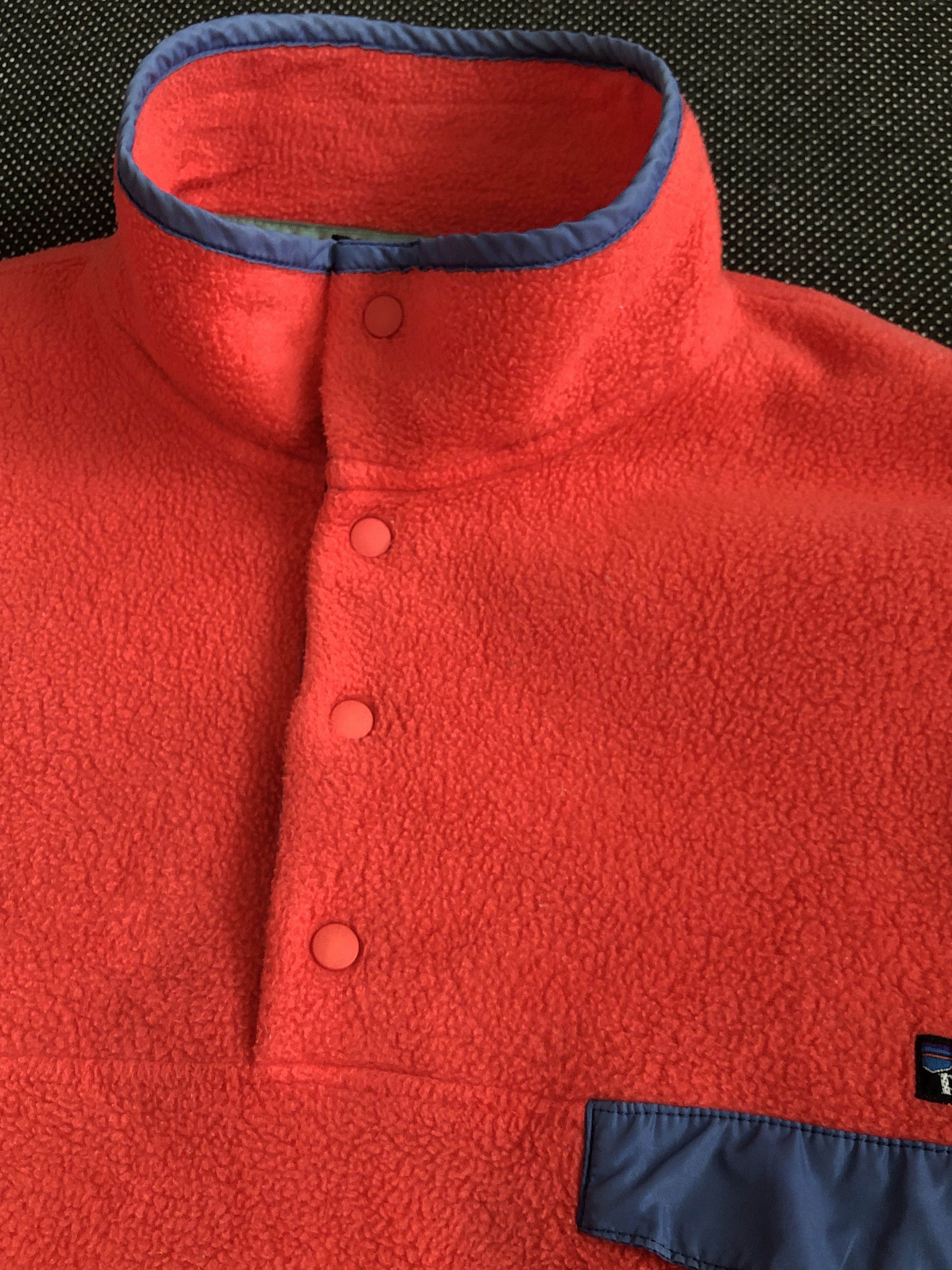 Patagonia RARE🔥90’S PATAGONIA SYNCHILLA FLEECE PULLOVER DARK SALMON Size US L / EU 52-54 / 3 - 7 Thumbnail