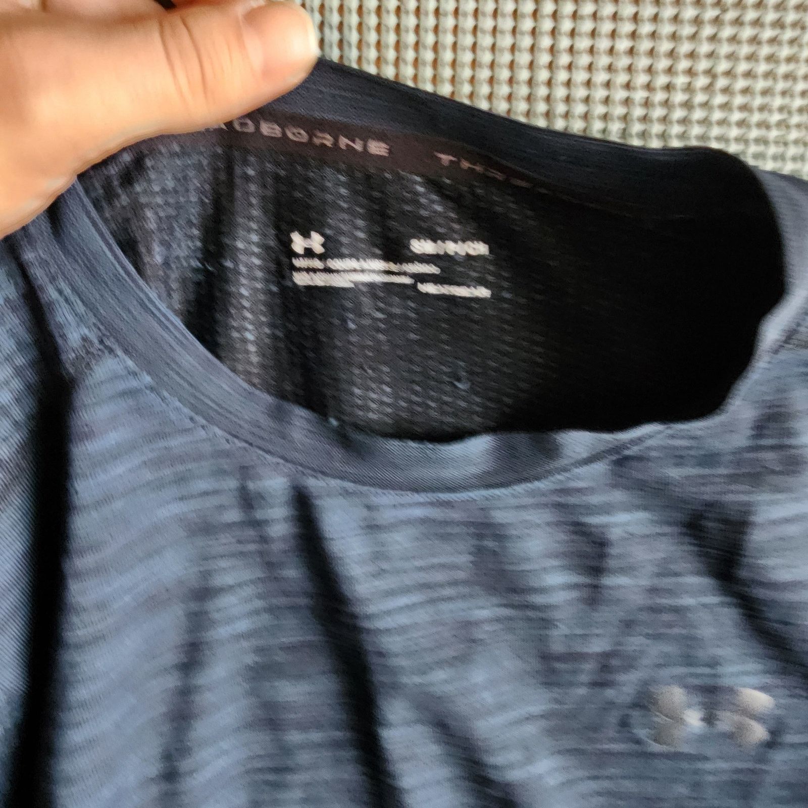 Under Armour UA Threadborne Men's Small Long Sleeve Shirt Blue Size US S / EU 44-46 / 1 - 5 Thumbnail