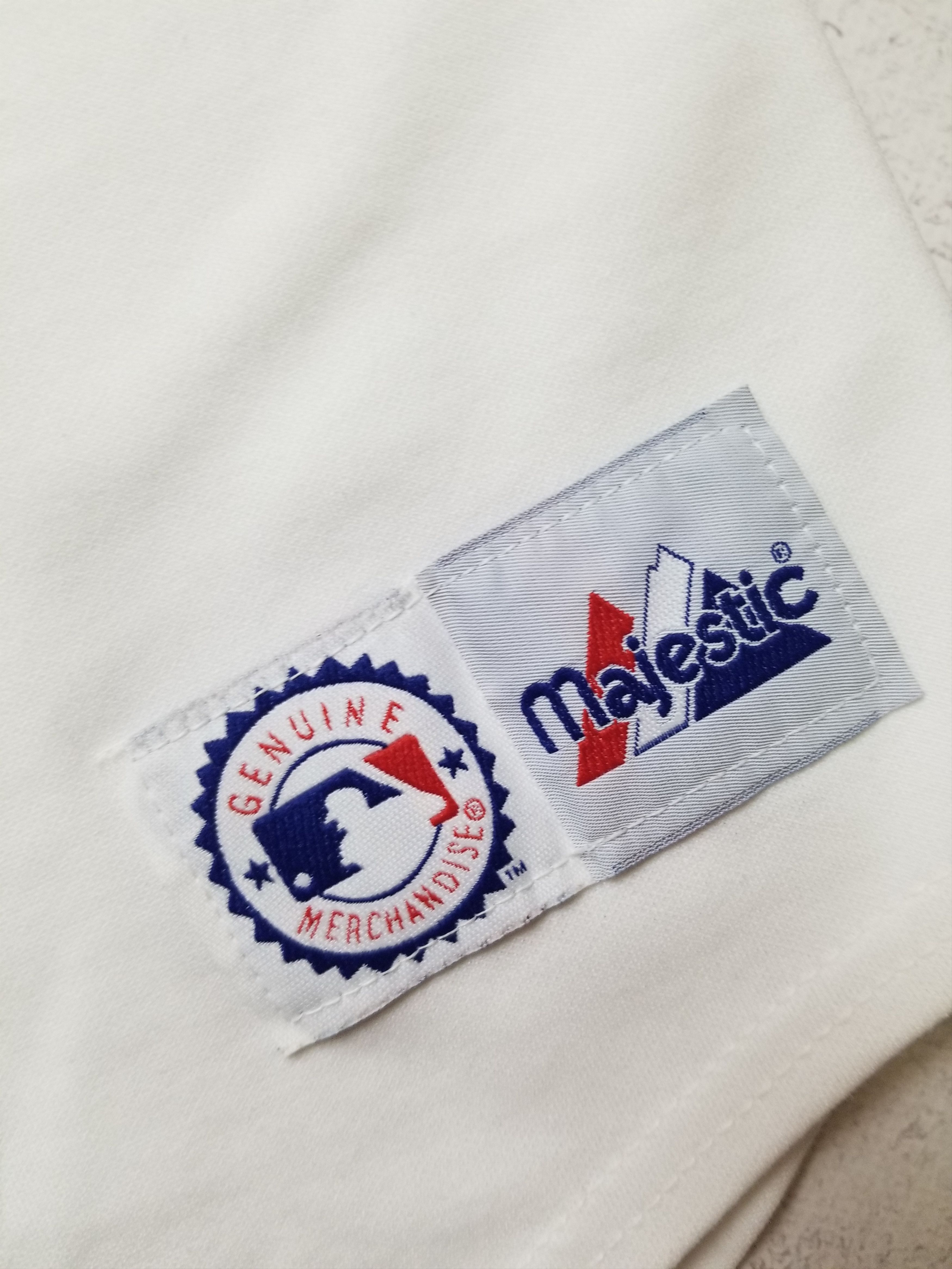 Majestic Kansas City Royals Majestic Official White MLB Blank Jersey Size US M / EU 48-50 / 2 - 7 Thumbnail