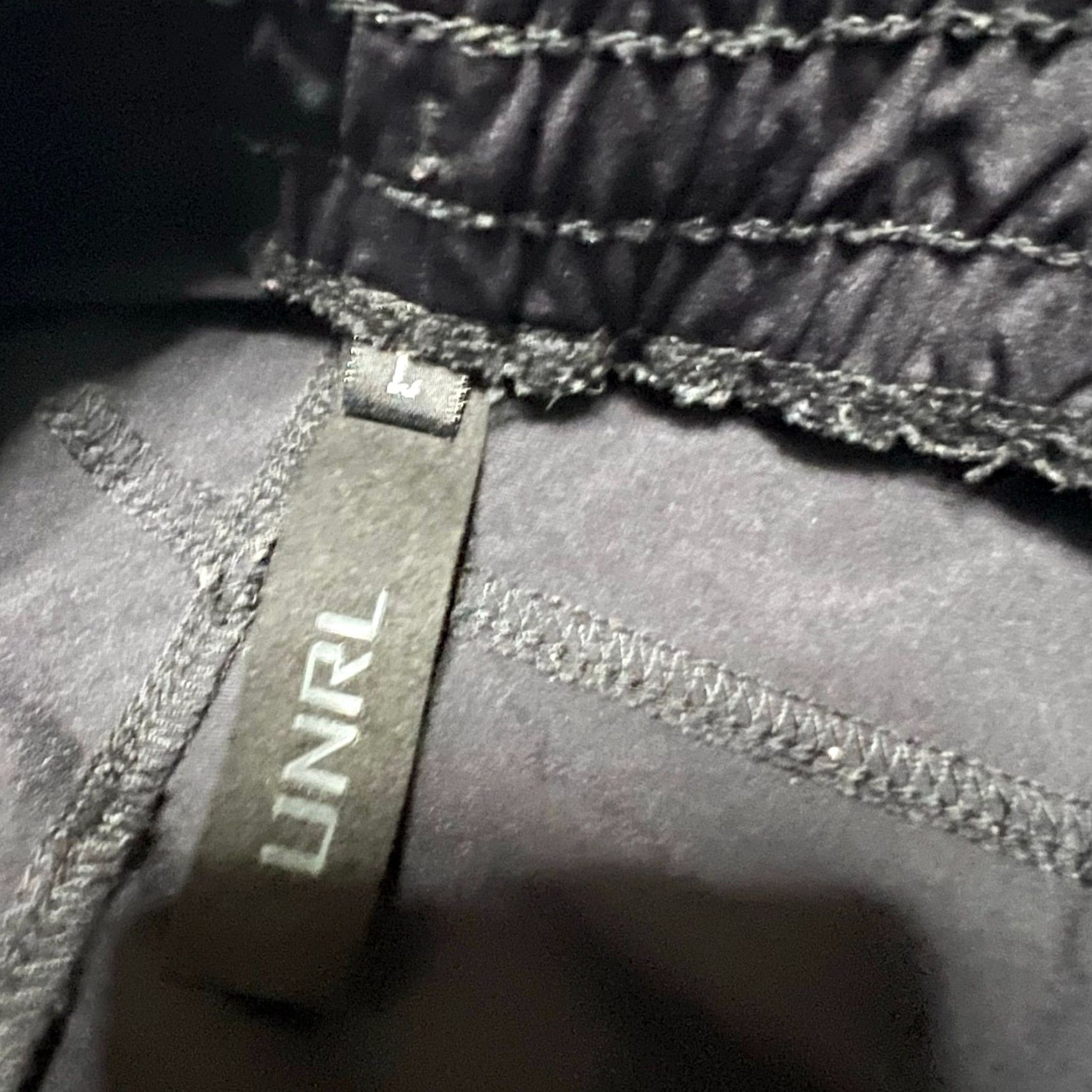 Vintage UNRL Pants Mens Large Black Performance Jogger Athletic Size US 33 - 6 Thumbnail