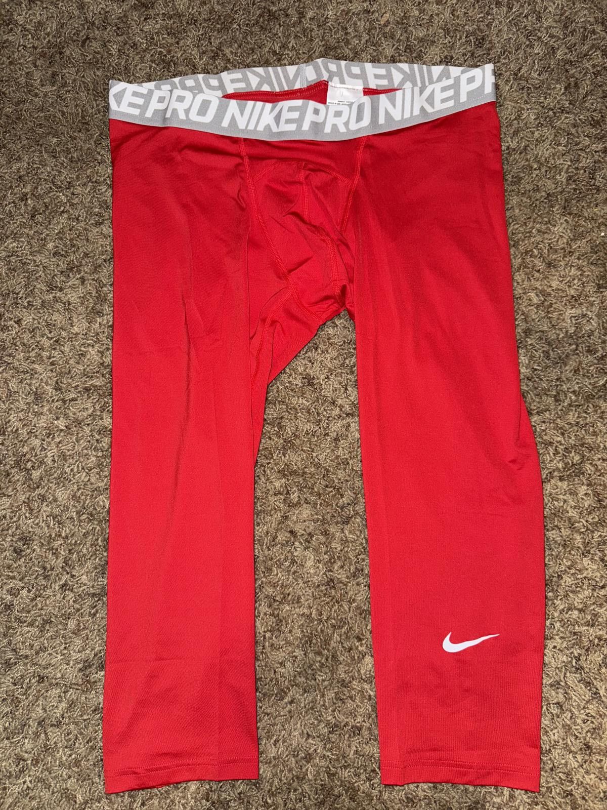 Nike Nike Men’s Pro 3/4 Compression Tight Pants Size US 44 / EU 60 - 1 Thumbnail