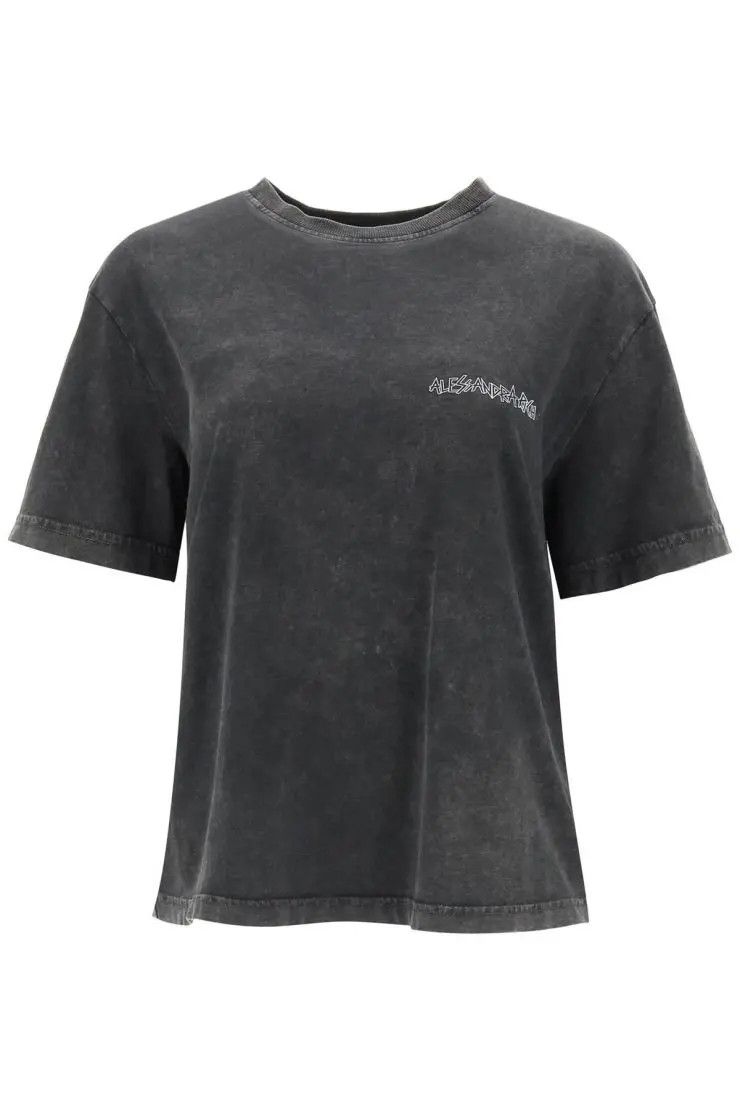 o1s22i1n0324 Rich Oversized T-Shirt in Grey