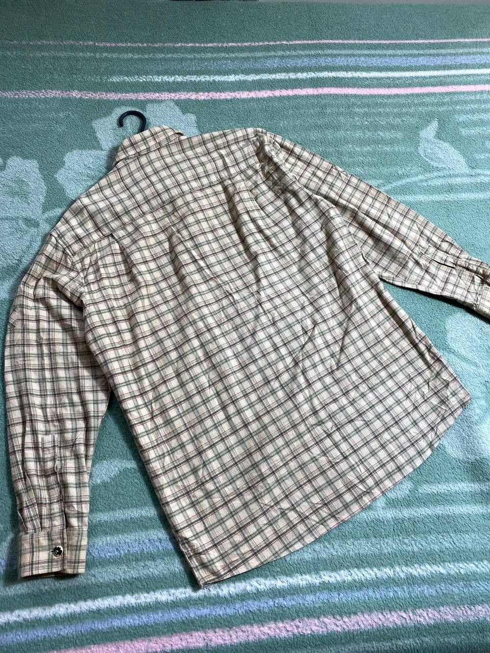 Other Flannel Shirt Vintage Cropped Button Up 90s 80 Size US L / EU 52-54 / 3 - 14 Thumbnail
