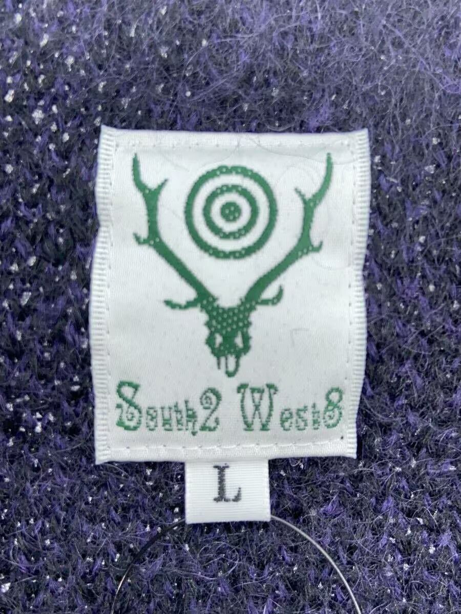 South2 West8 Argyle Mohair Knit Sweater Size US L / EU 52-54 / 3 - 4 Thumbnail