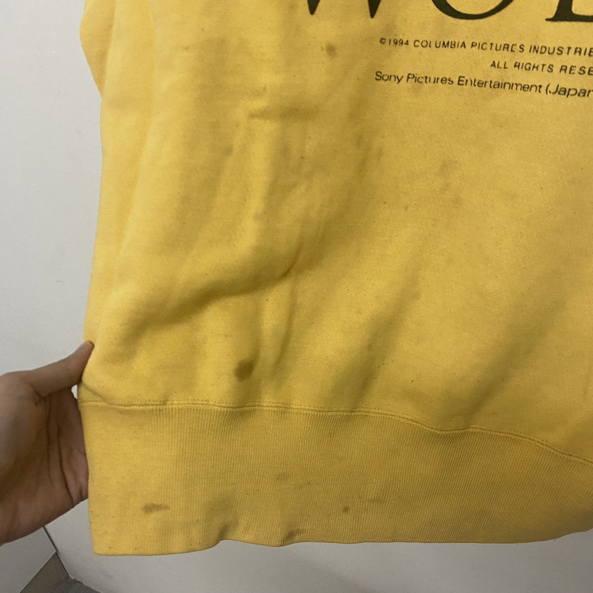Vintage The Animal is Out Wolf 1994 vintage sweatshirts Size US M / EU 48-50 / 2 - 5 Thumbnail