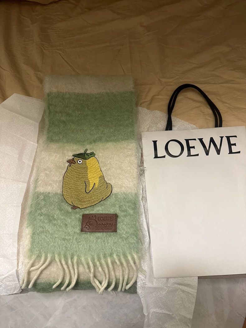 Loewe LOEWE x Ghibli collaborative mohair scarf - dmc Size ONE SIZE - 1 Thumbnail