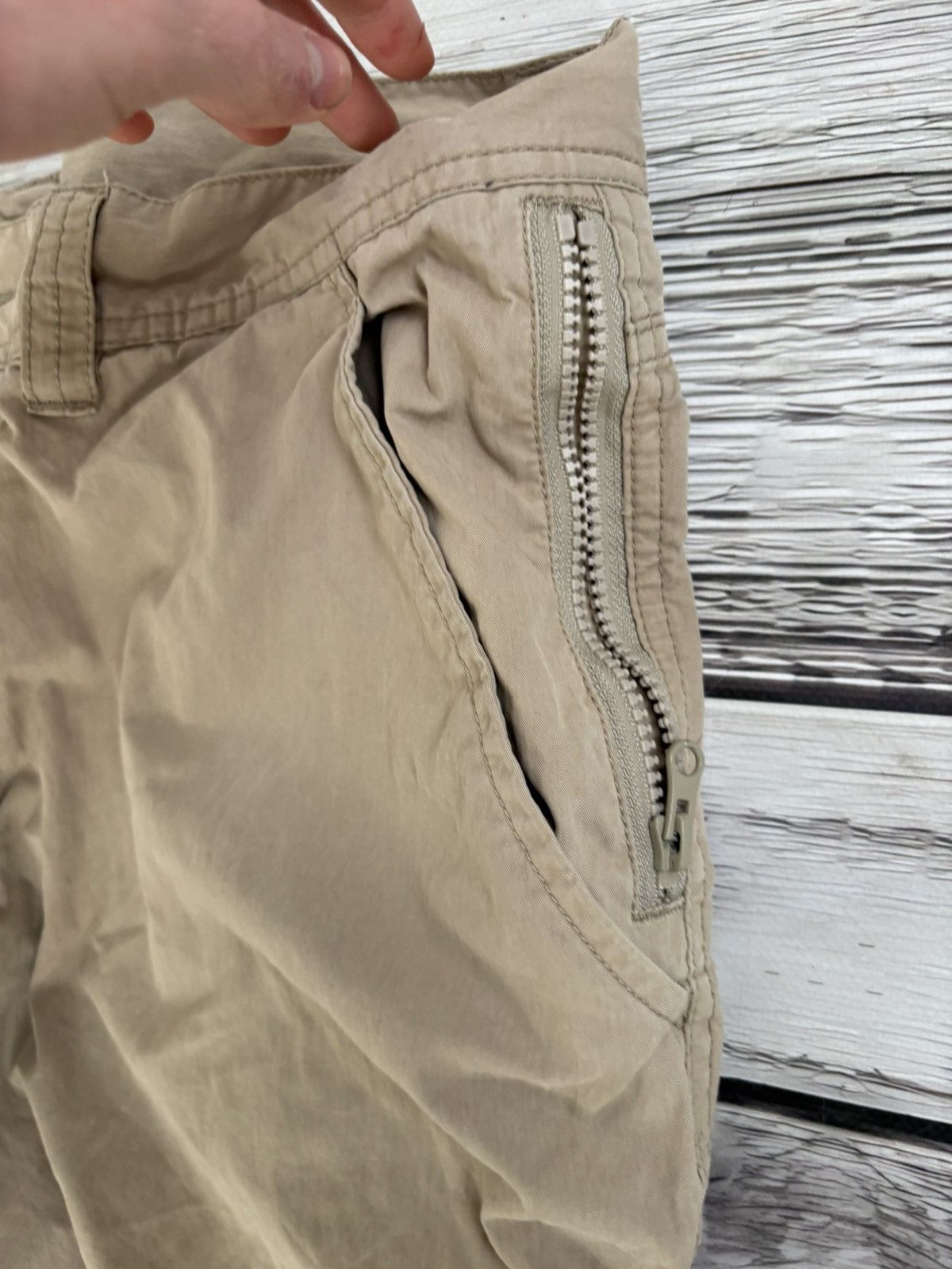 Hysteric Glamour VINTAGE JUNYA WATANABE RAF SIMONS STYLE CARGO PANTS Size US 34 / EU 50 - 5 Thumbnail