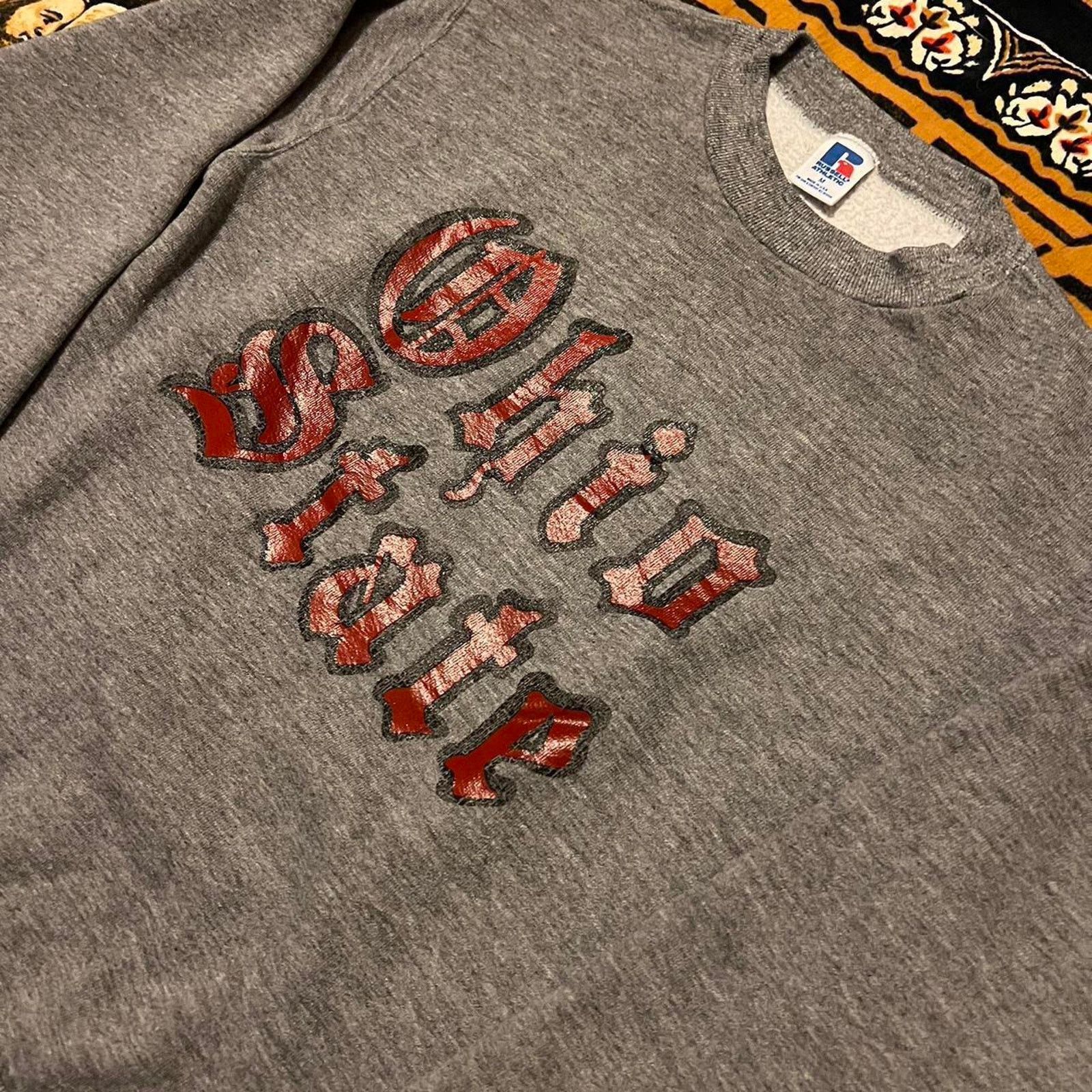 Russell Athletic Vintage russell athletic ohio state crewneck sweater college Size US M / EU 48-50 / 2 - 3 Thumbnail