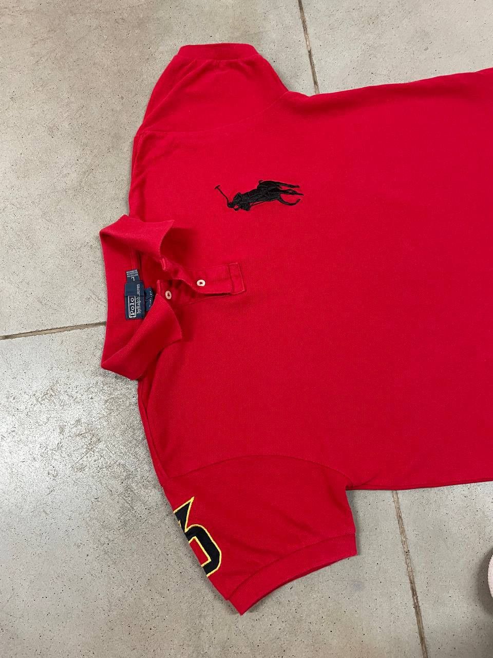 Chief Keef Style Vintage Polo Ralph Lauren Polo Shirt