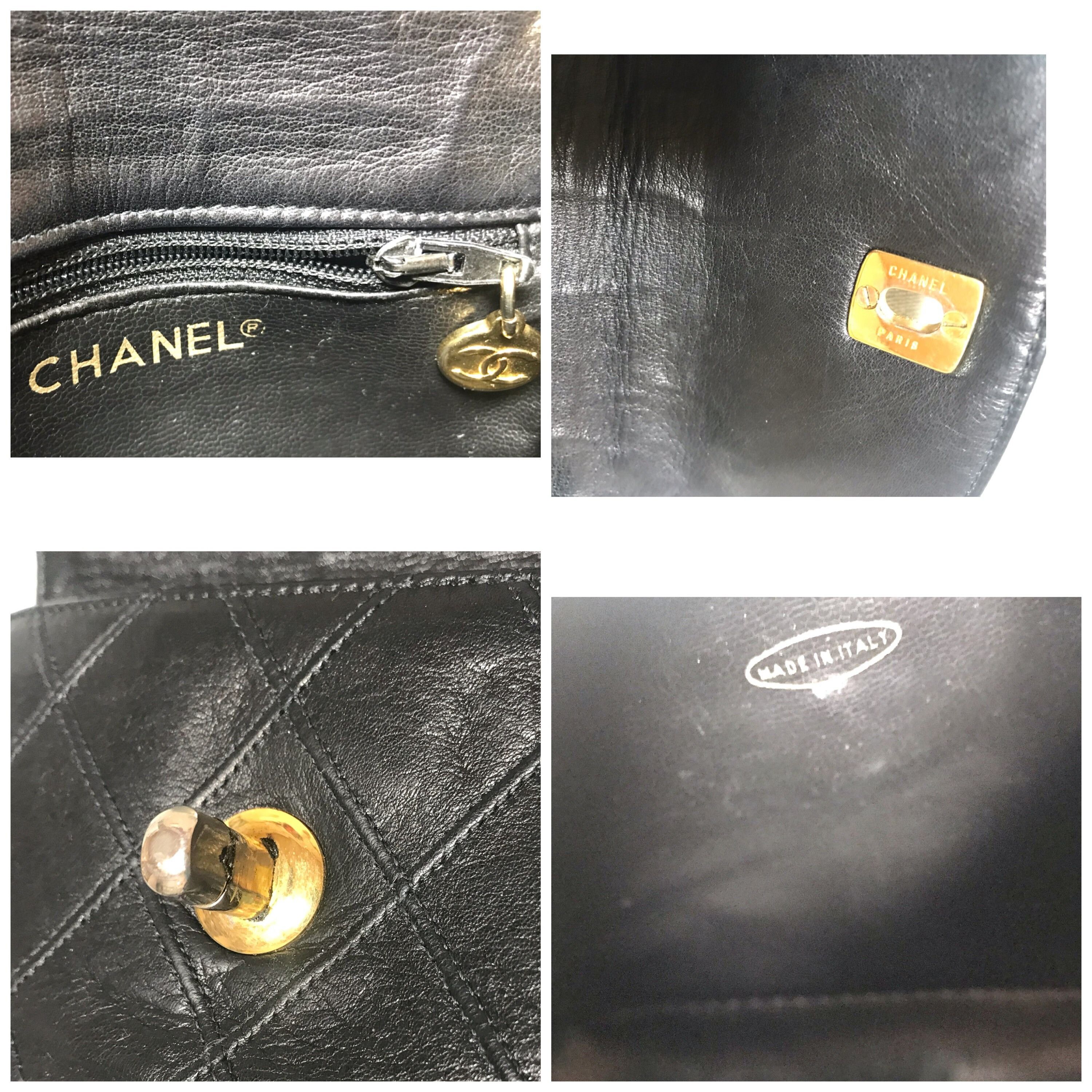 Chanel Vintage CHANEL black leather waist purse, fanny pack Size ONE SIZE - 9 Thumbnail