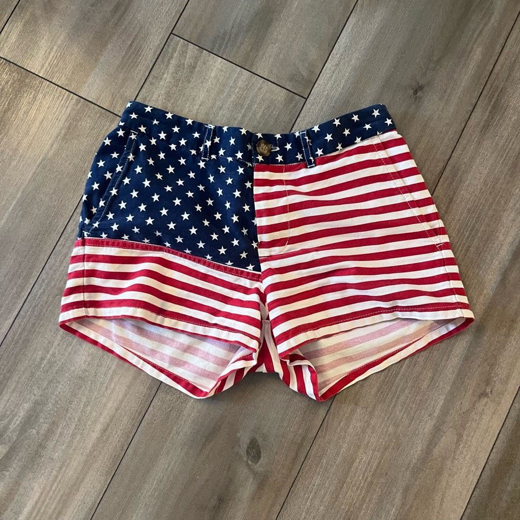Chubbies Chubbies American Flag Casual Shorts Women Small Size 27" / US 4 / IT 40 - 1 Thumbnail