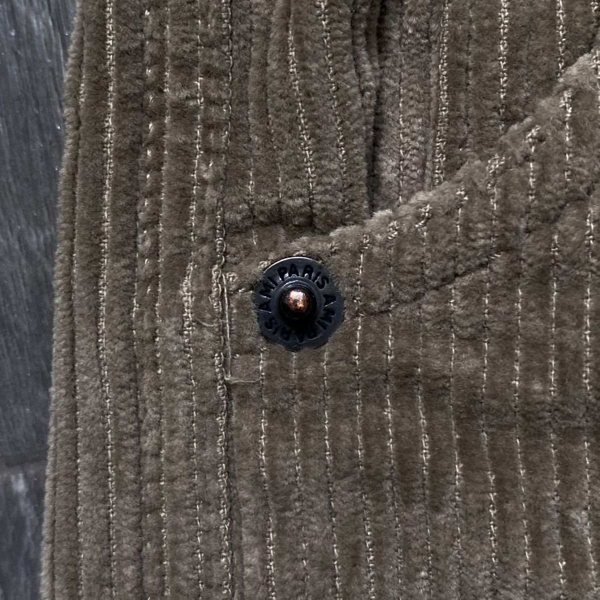 AMI AMI Paris Alexandre Mattiussi Velvet Corduroy Casual Trouser Size US 32 / EU 48 - 7 Thumbnail