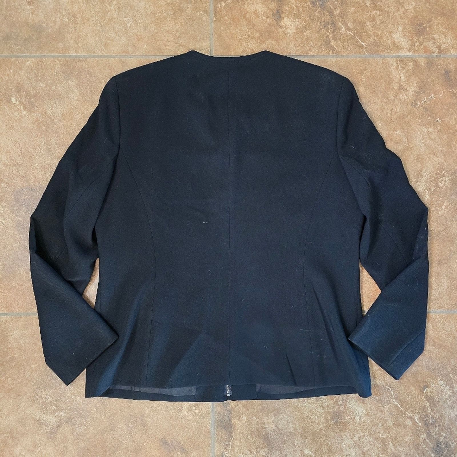 Jones New York Black | JONES NEW YORK | Business Zip Up Size XL / US 12-14 / IT 48-50 - 2 Thumbnail