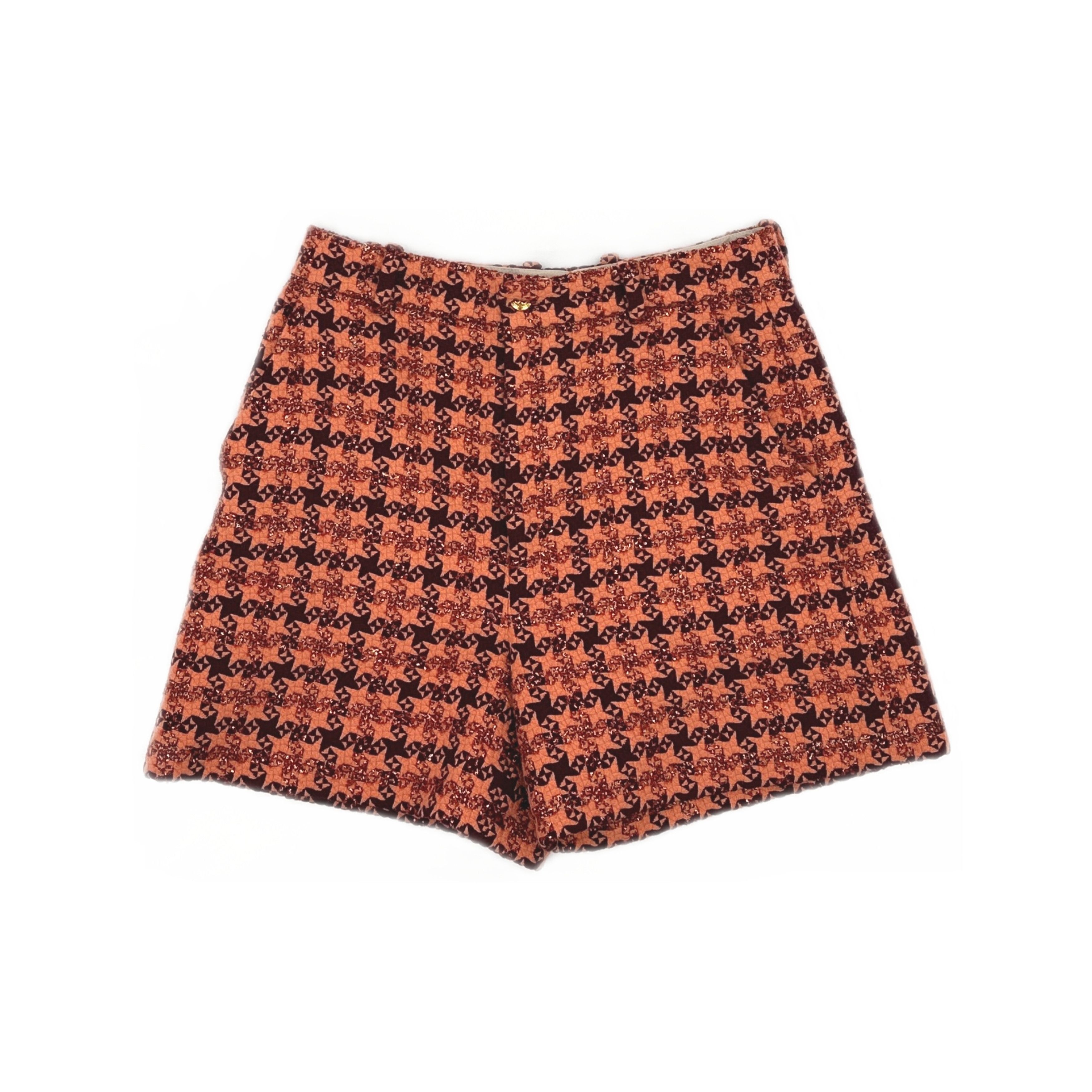 Gucci Gucci Houndstooth High-Waisted Shorts IT 42 Size 28" / US 6 / IT 42 - 1 Thumbnail