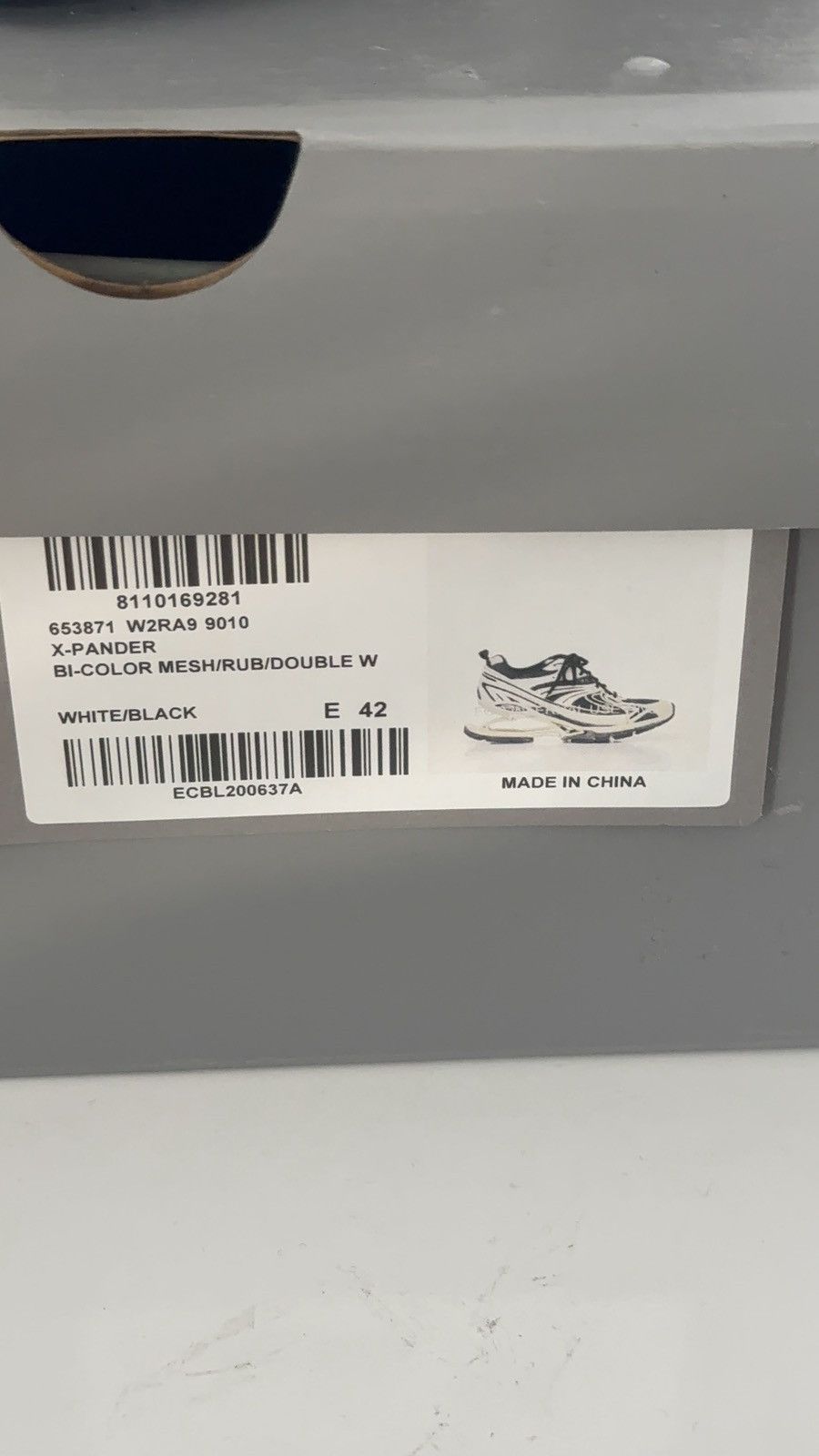 Balenciaga ✅ Balenciaga X-Pander White Black 42 Size US 9 / EU 42 - 9 Thumbnail