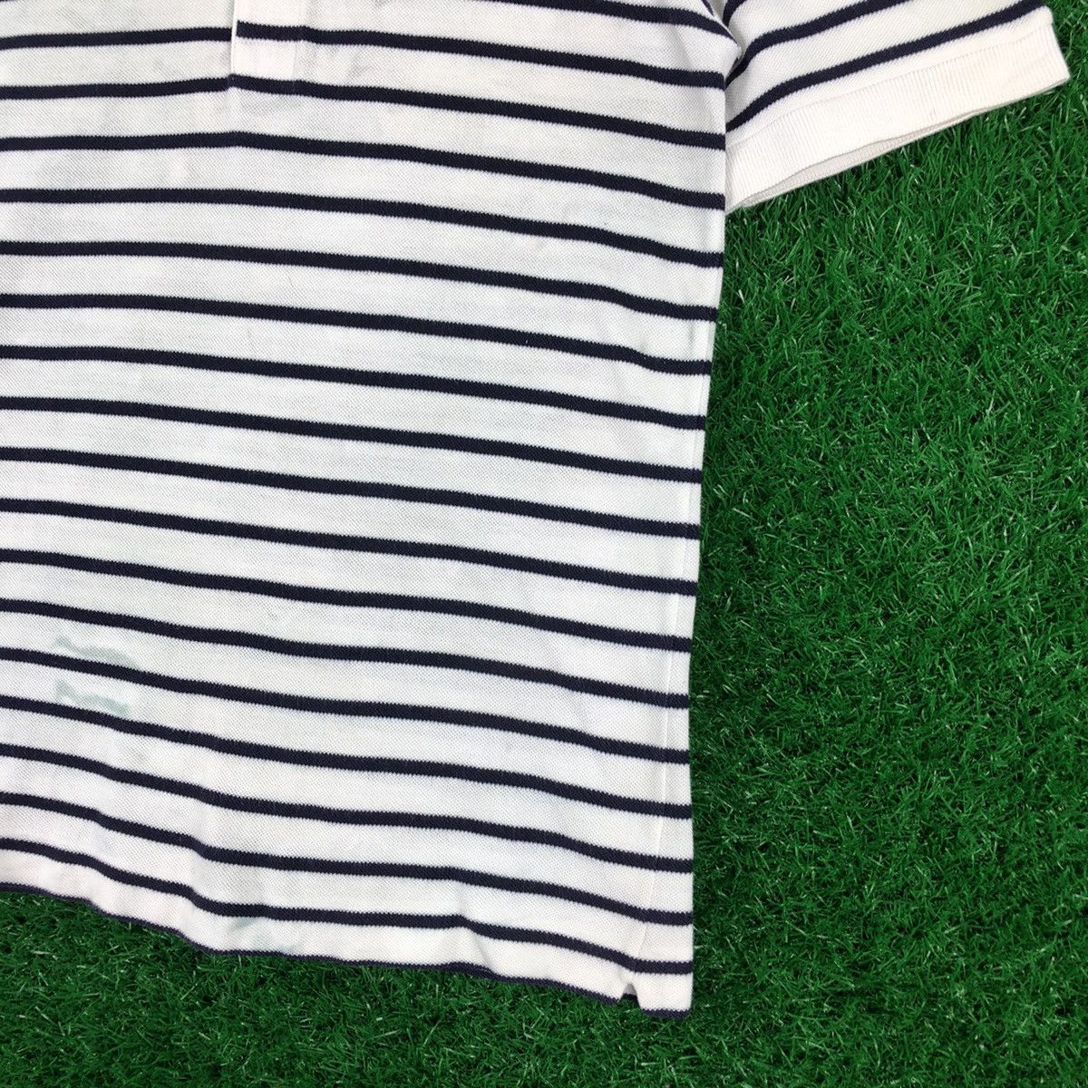 Lacoste Vintage 90's Lacoste Polo Tee Stripes Size US XS / EU 42 / 0 - 3 Thumbnail