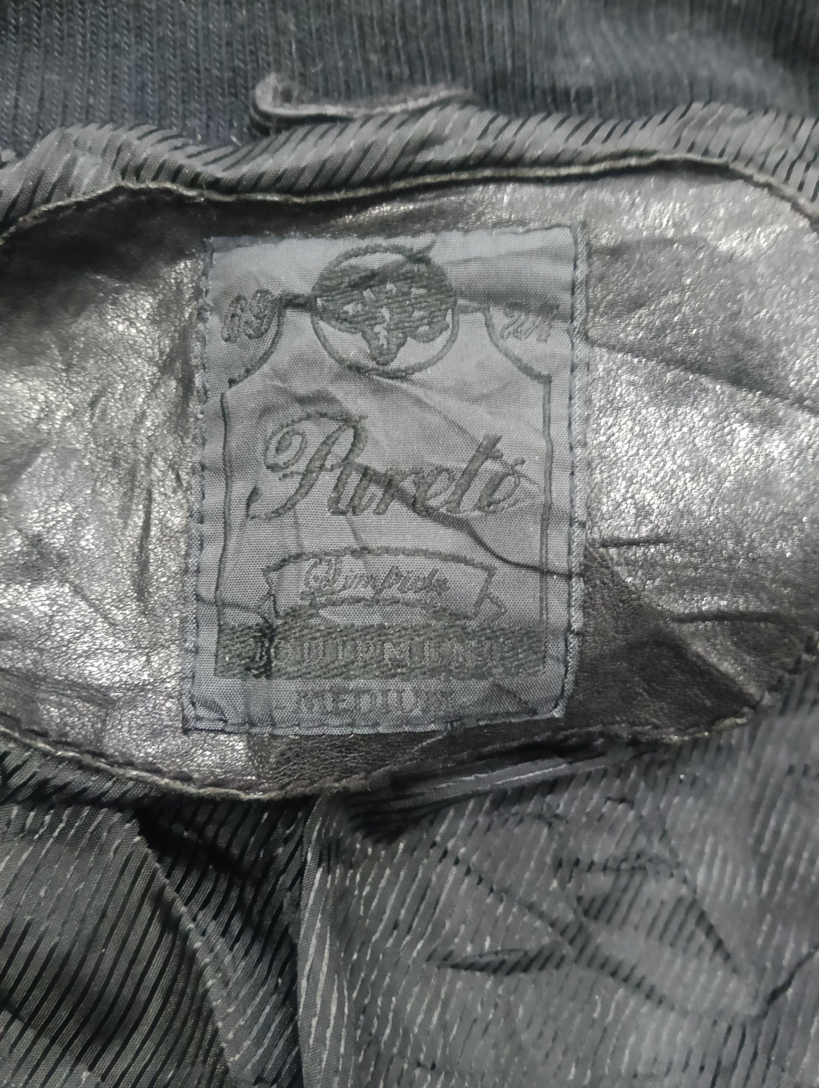 Japanese Brand Purete Leather Shine Jacket Size US M / EU 48-50 / 2 - 5 Thumbnail