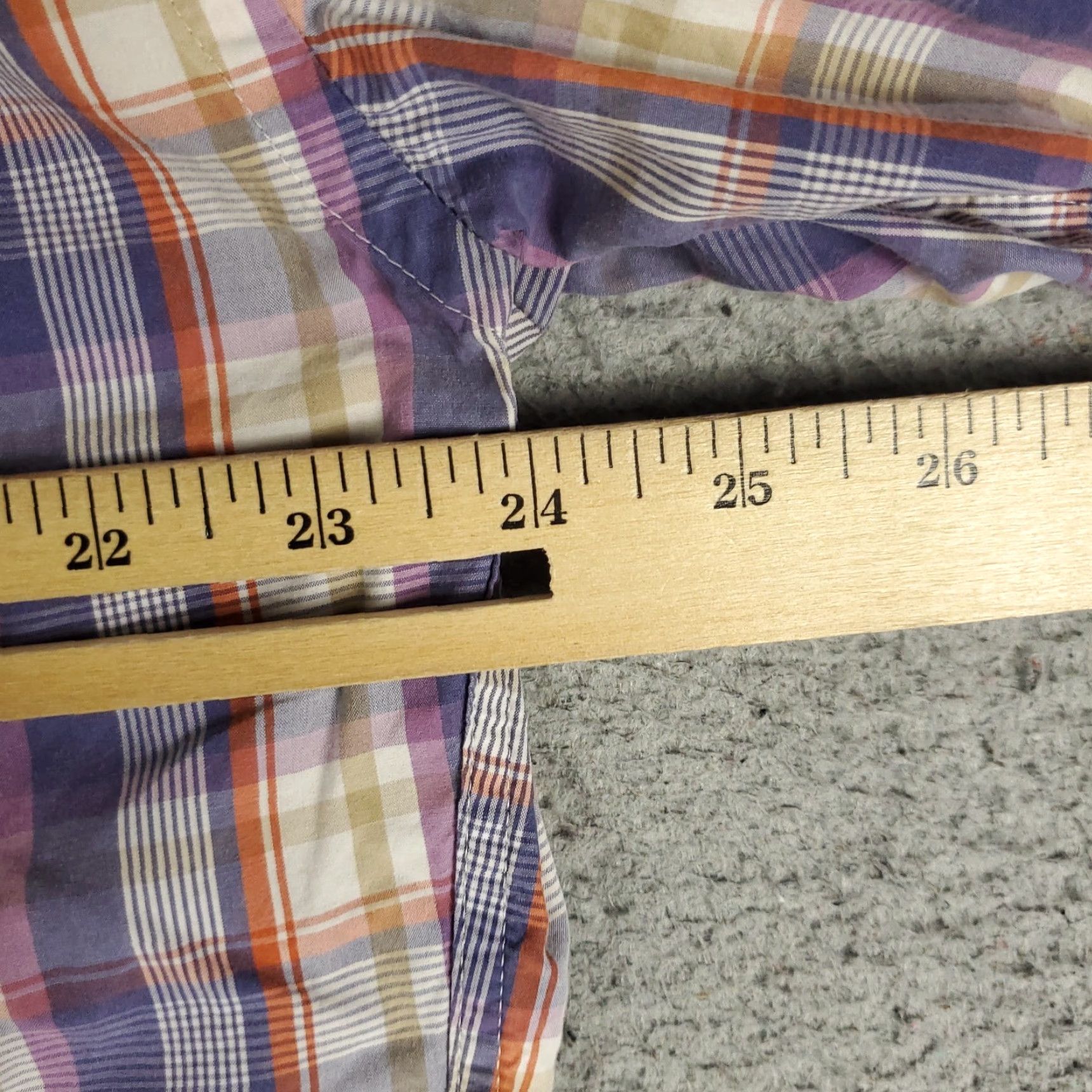 Peter Millar Peter Millar Shirt Mens Size Large Purple Plaid Button Up Long Sleeve Casual Size US L / EU 52-54 / 3 - 6 Thumbnail