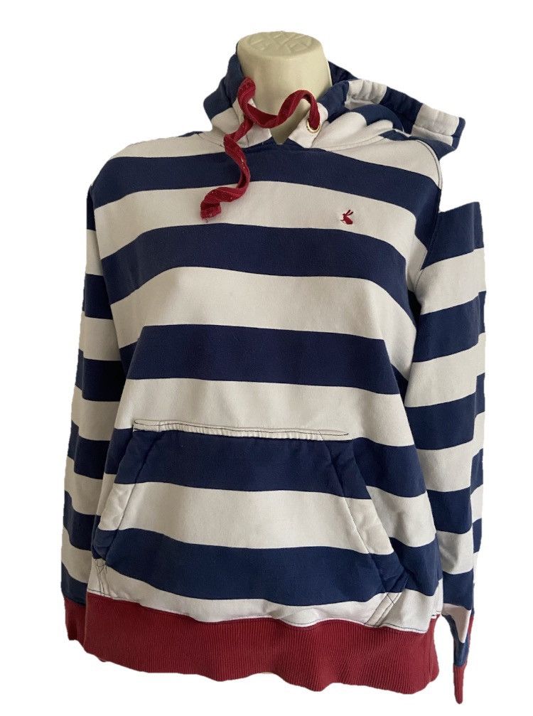Other Retro Joules striped hoodie size 14 hooded kangaroo pocket Size L / US 10 / IT 46 - 1 Thumbnail