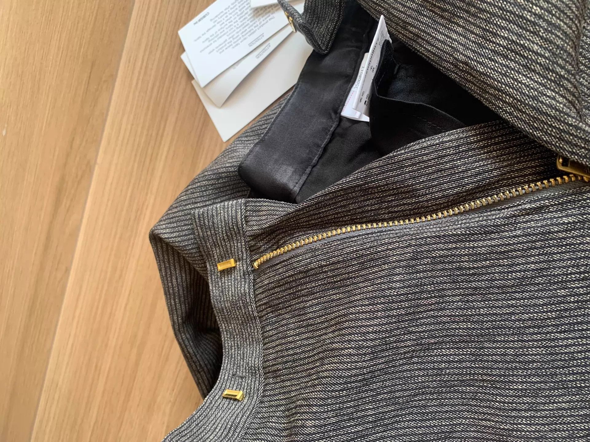 Visvim VISVIM WIDE SLACKS PINSTRIPE Wool-Linen 25AW 4 New Size US 36 / EU 52 - 6 Thumbnail
