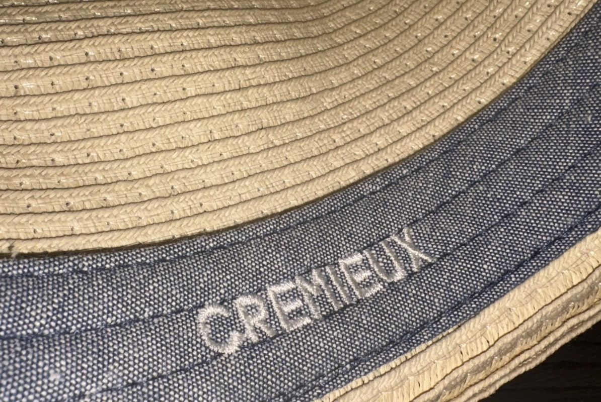 Daniel Cremieux Cremieux Straw Raffia Fedora NEW Size ONE SIZE - 14 Thumbnail